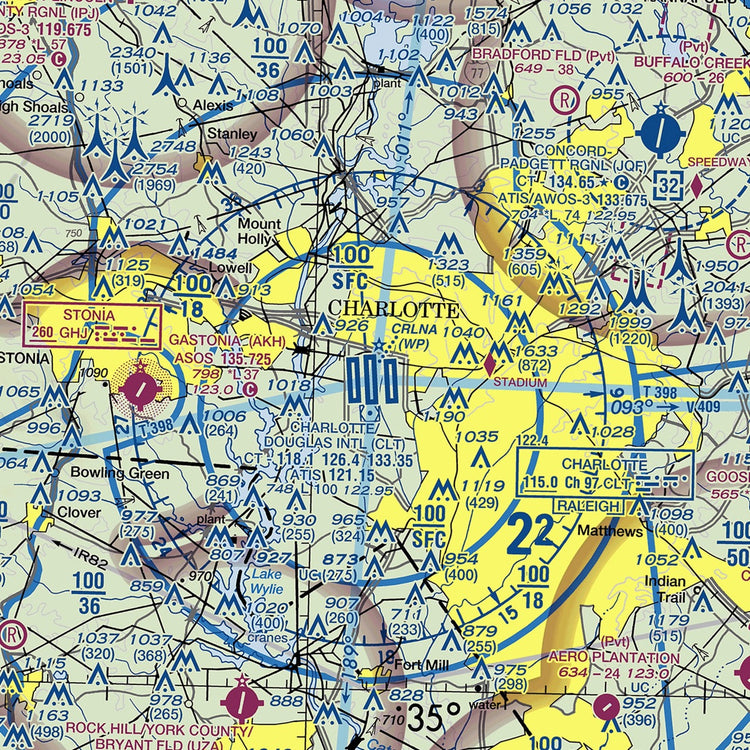 CLT - VFR Chart