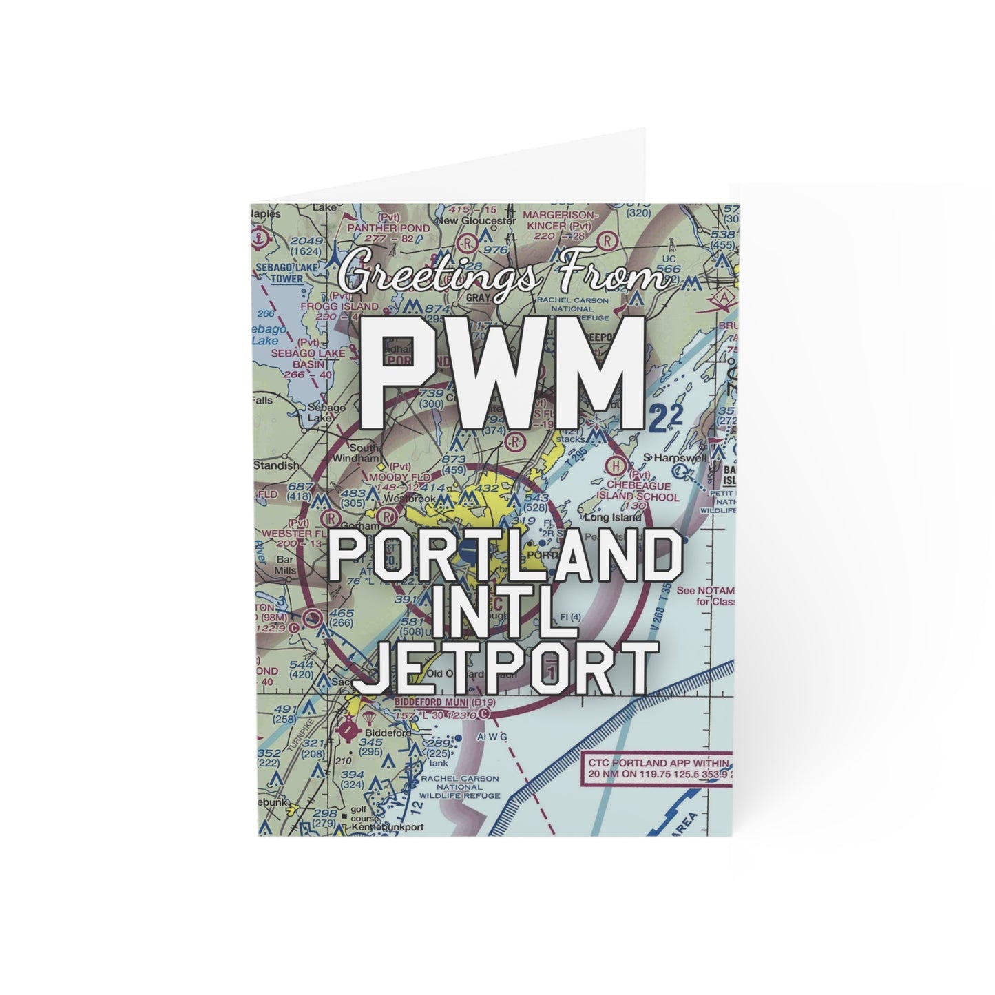 PWM Greeting Cards | Portland International Jetport Airport Cards