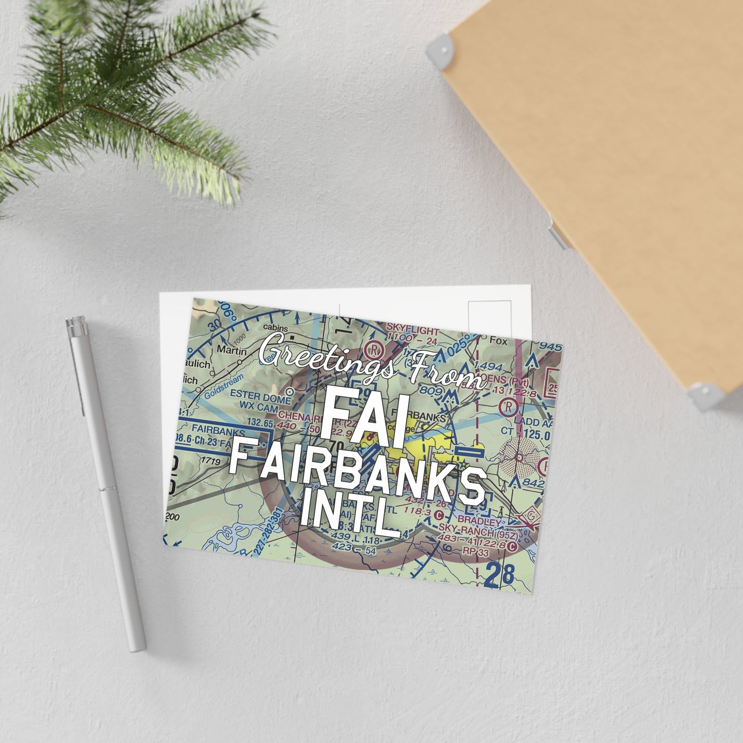 FAI Postcard | Fairbanks International Airport Card