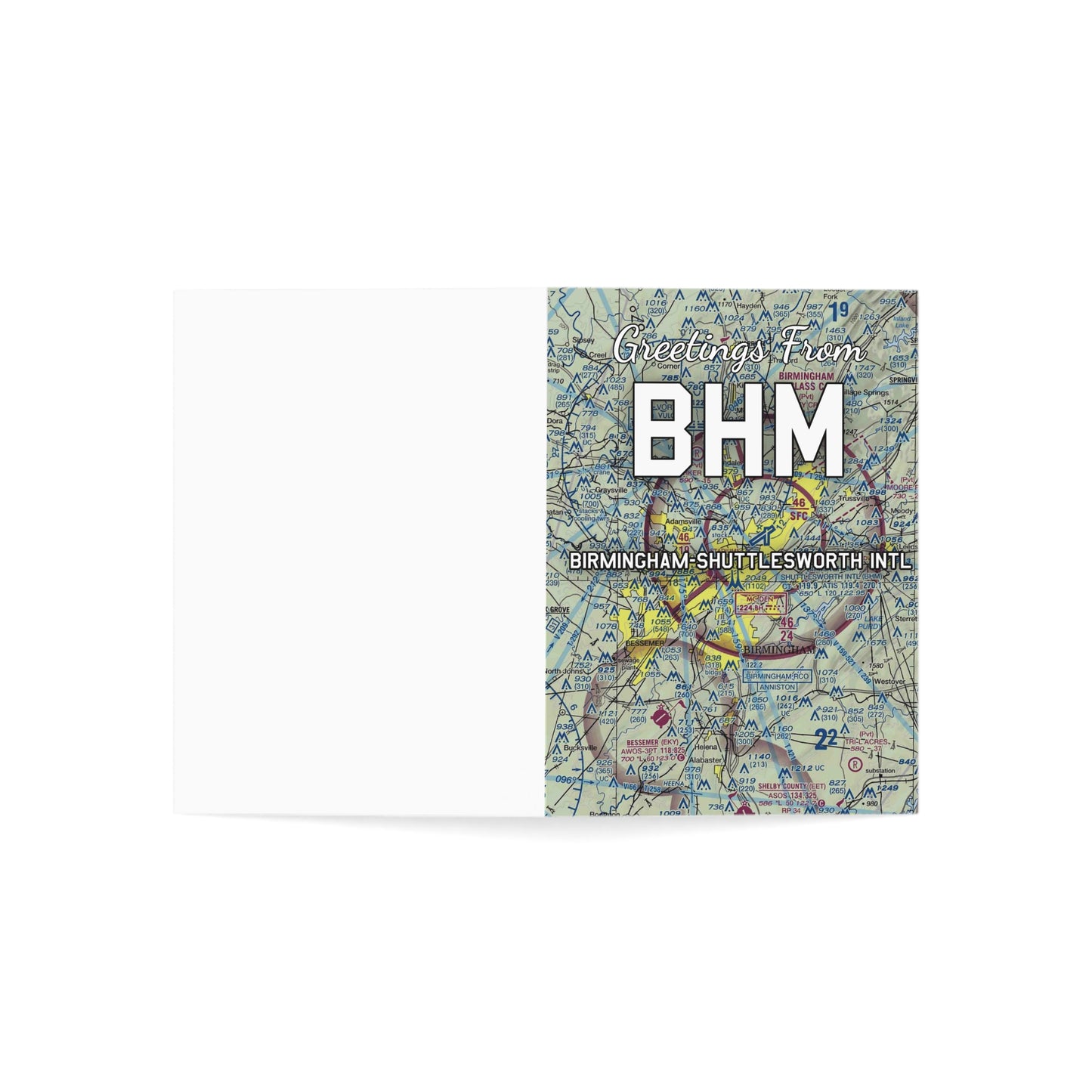BHM Greeting Cards | Birmingham-Shuttlesworth International Airport Cards