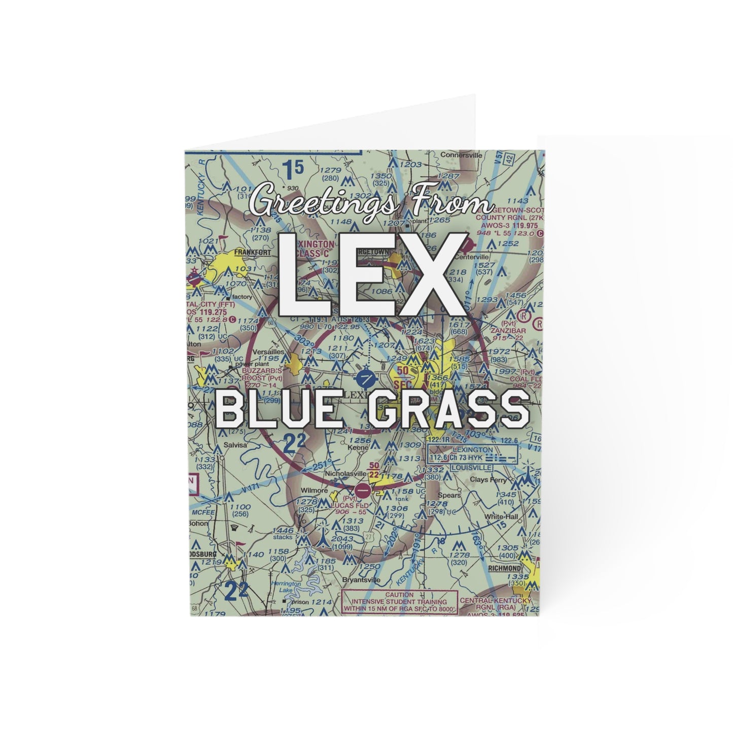 LEX Greeting Cards | Blue Grass Airport Cards