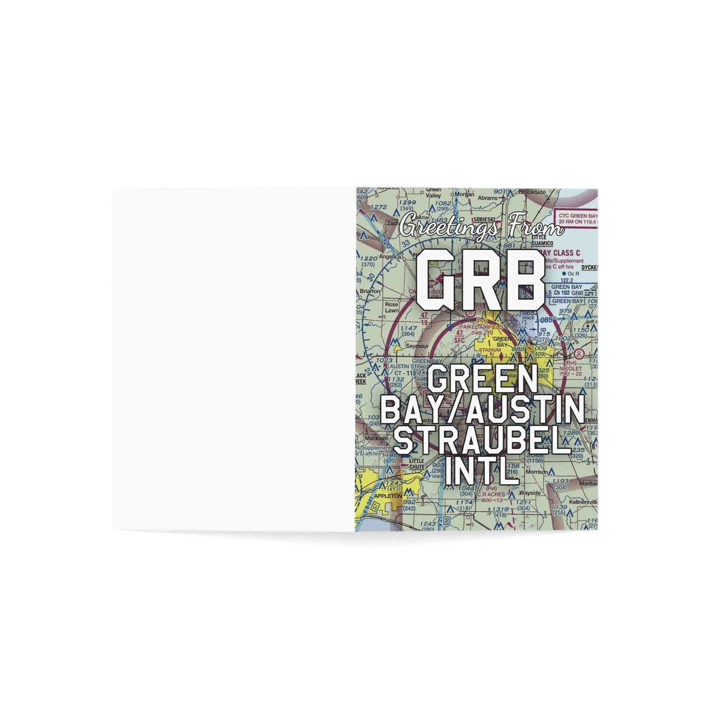 GRB Greeting Cards | Green Bay/Austin Straubel International Airport Cards