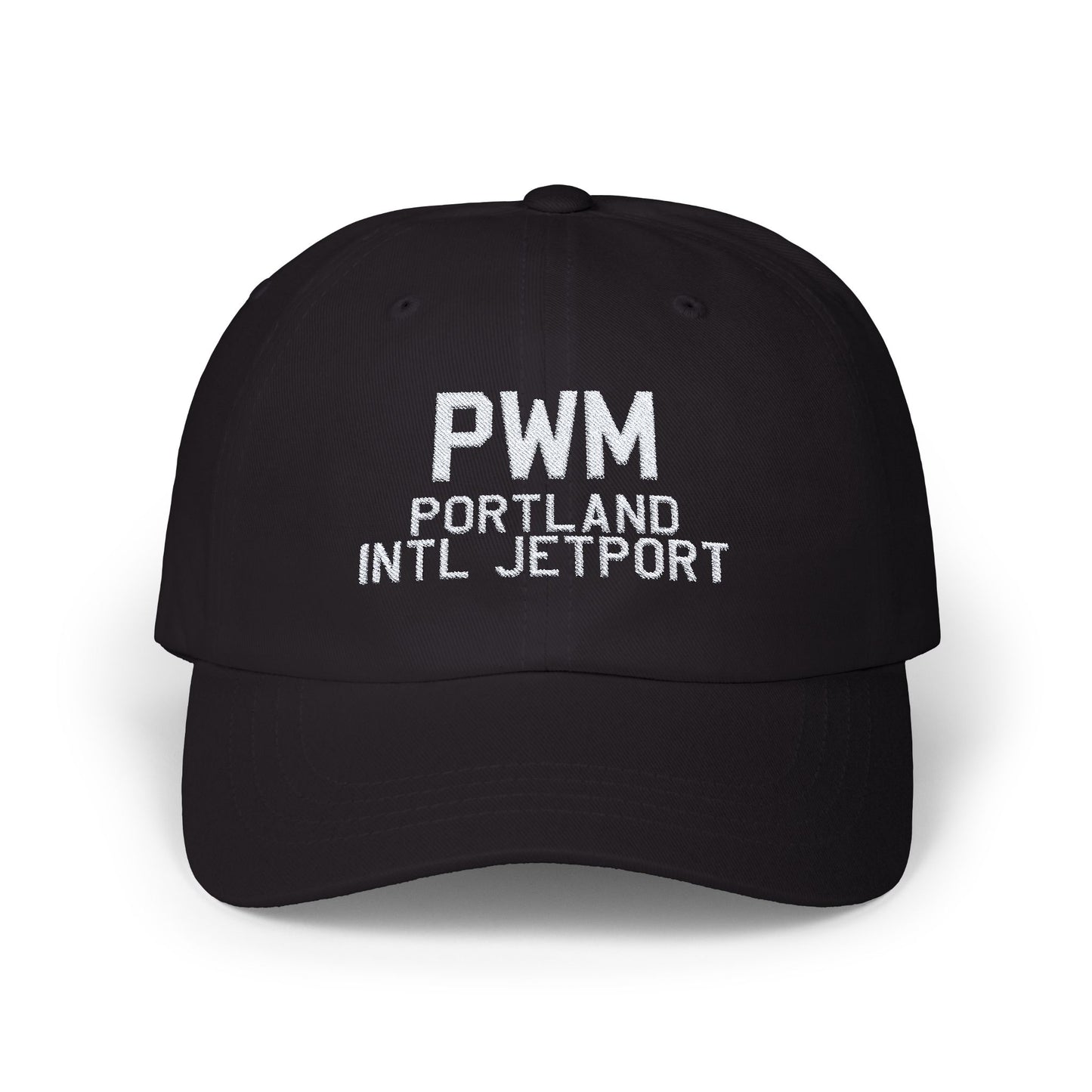 PWM Dad Cap | Portland International Jetport Airport Hat