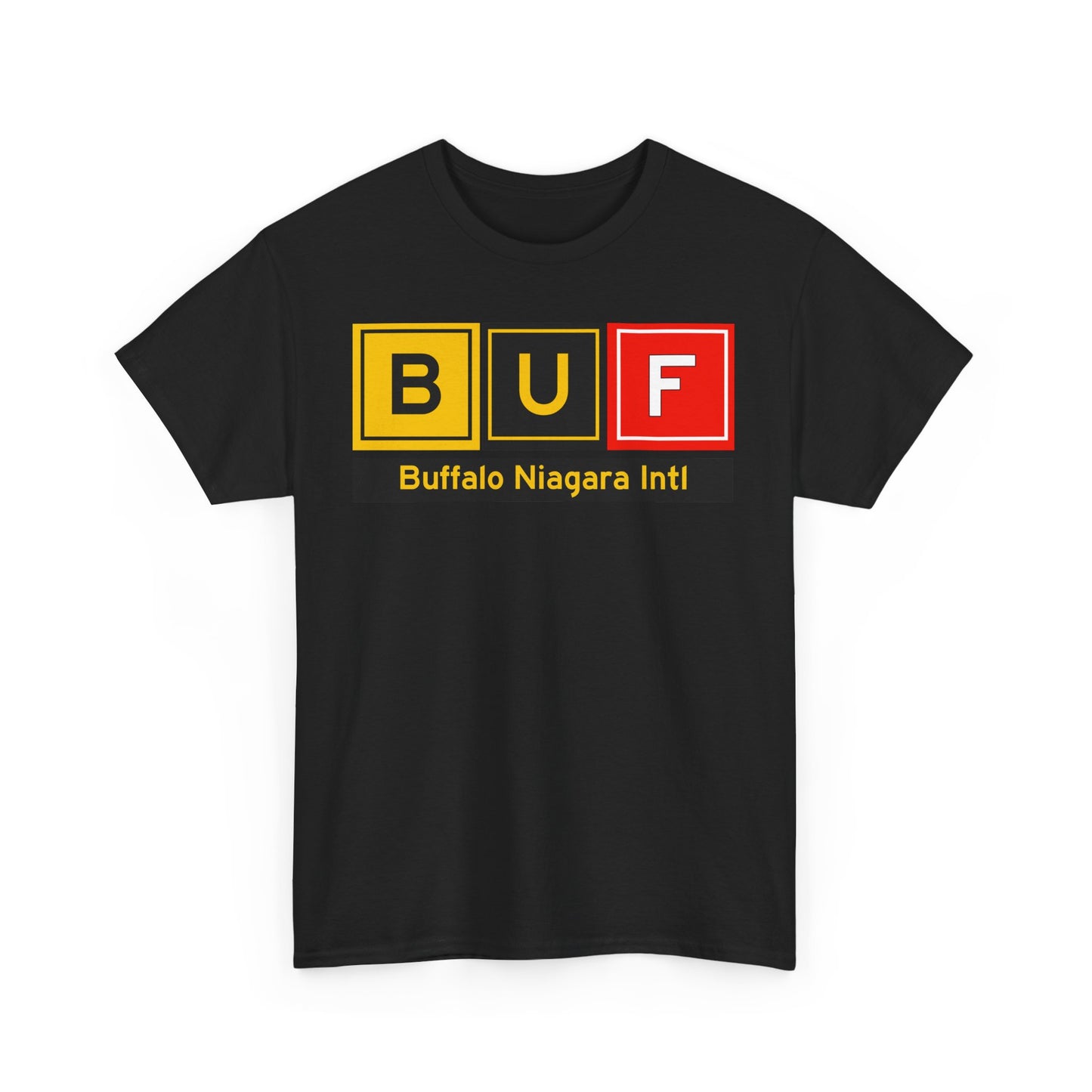 BUF Taxiway Tee w/ Airport Name | Buffalo Niagara International Airport Tee