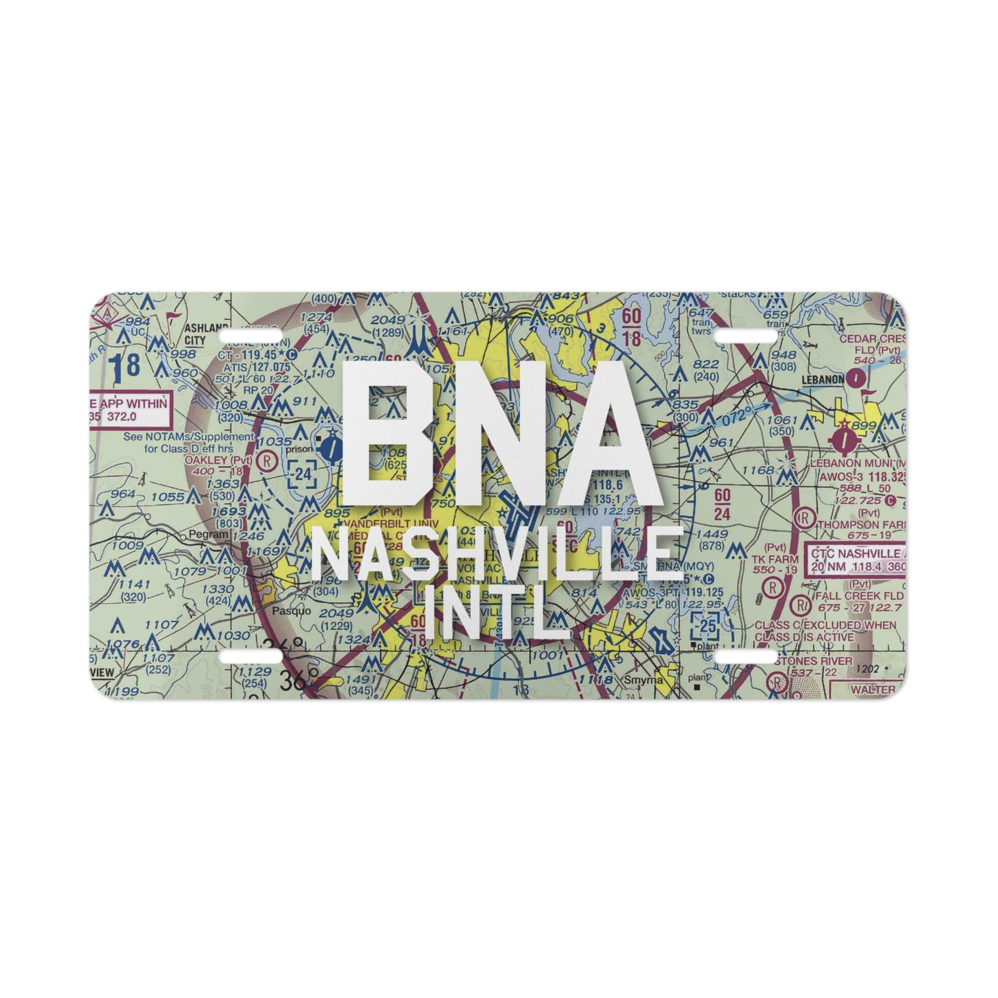 BNA Vanity Plate | Nashville International Airport Vanity Plate