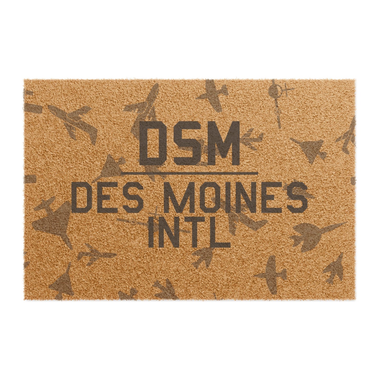 DSM Doormat | Des Moines International Airport Doormat