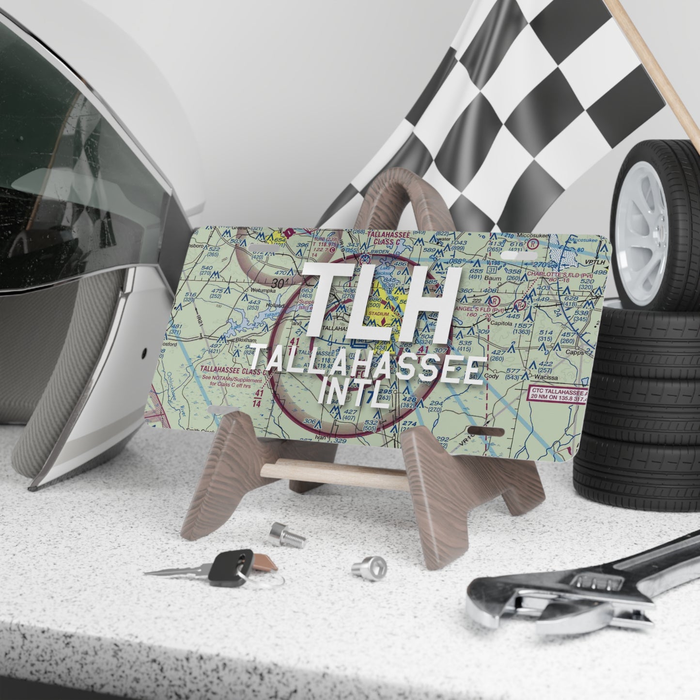 TLH Vanity Plate | Tallahassee International Airport Vanity Plate