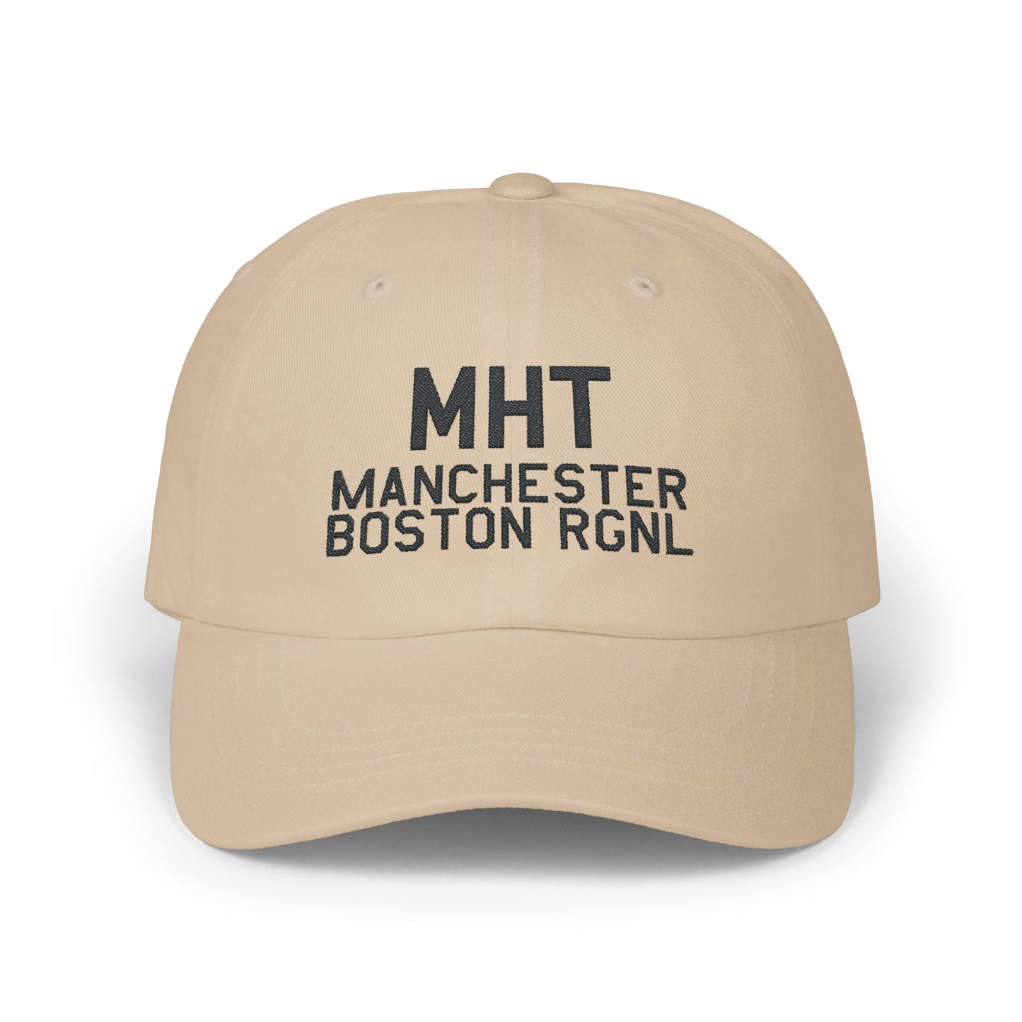 MHT Dad Cap | Manchester Boston Regional Airport Hat