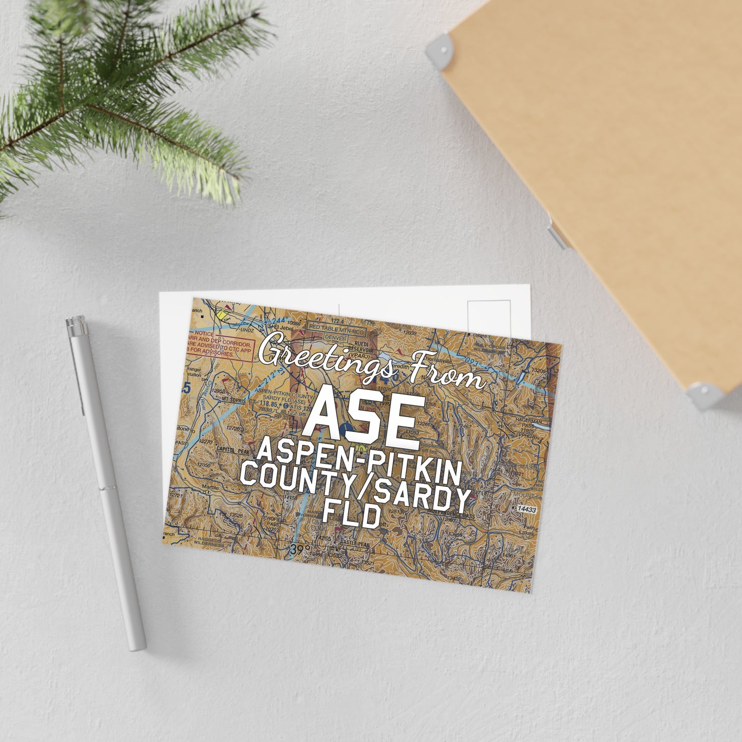 ASE Postcard | Aspen-Pitkin County/Sardy Field Airport Card