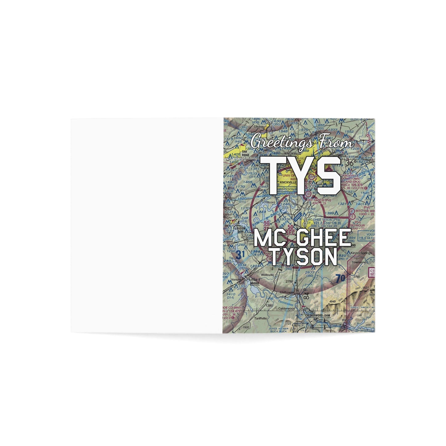 TYS Greeting Cards | Mc Ghee Tyson Airport Cards