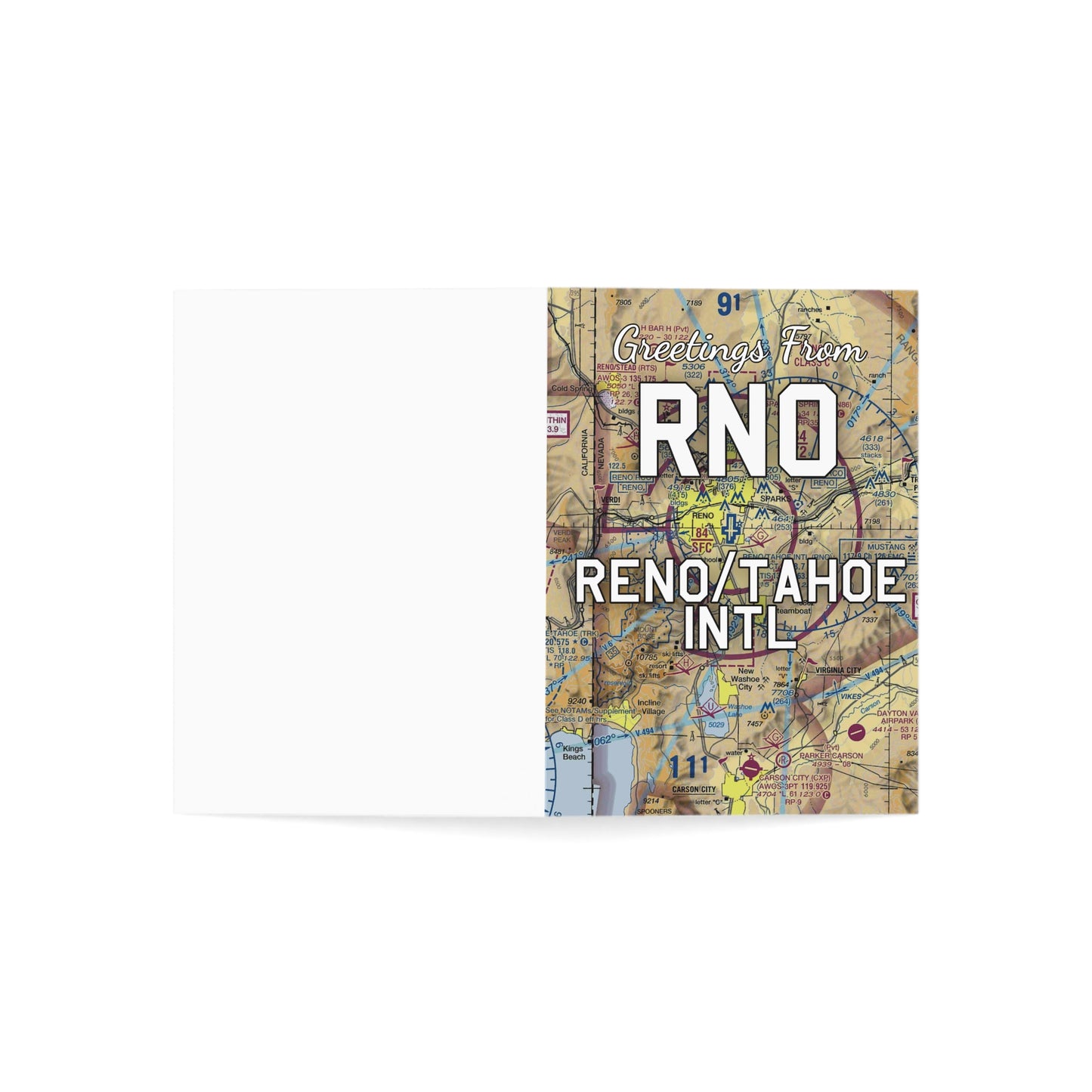 RNO Greeting Cards | Reno/Tahoe International Airport Cards