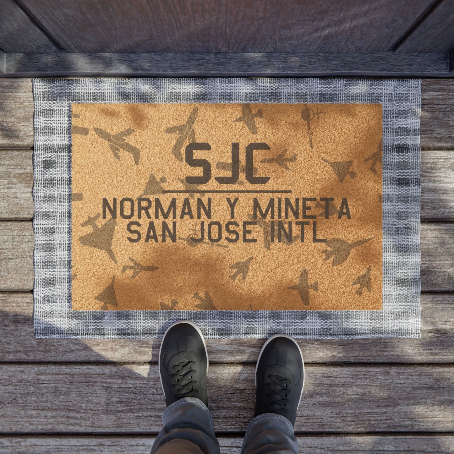 SJC Doormat | Norman Y Mineta San Jose International Airport Doormat