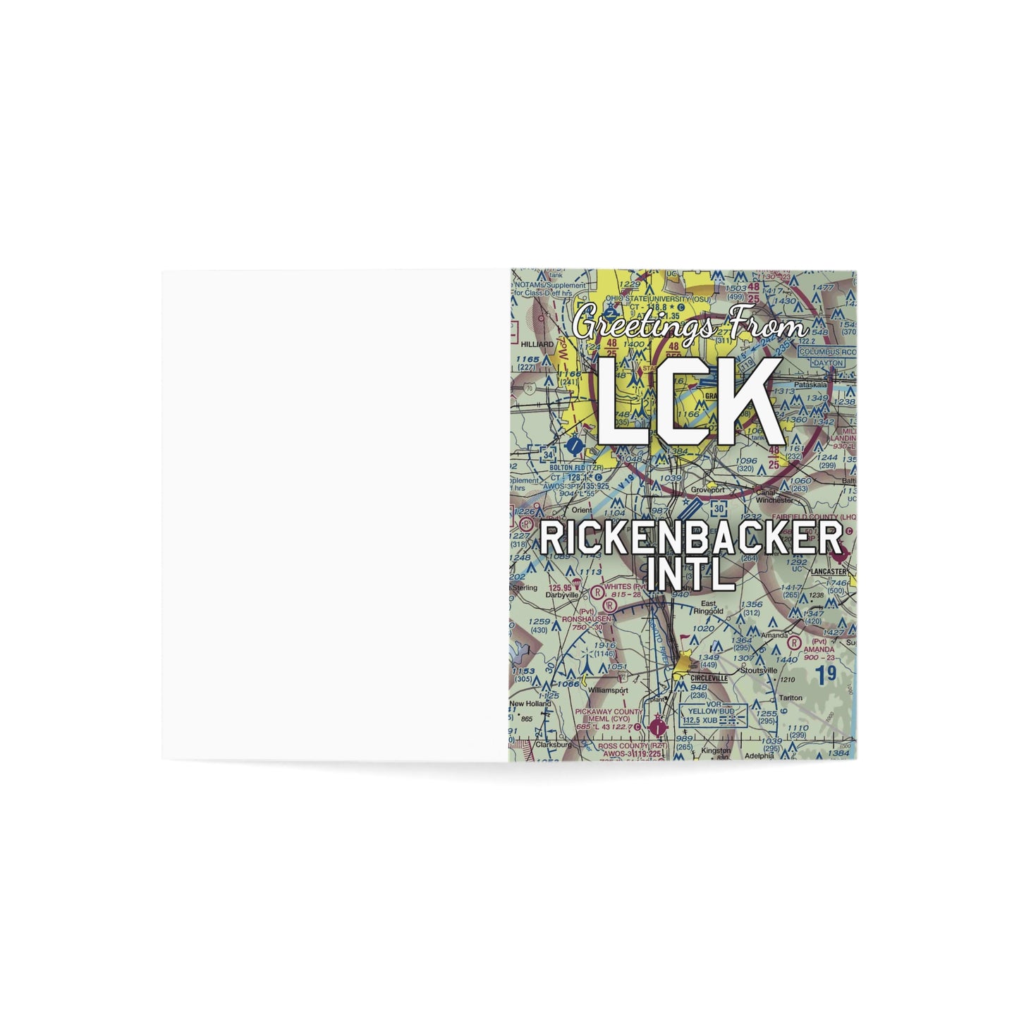 LCK Greeting Cards | Rickenbacker International Airport Cards