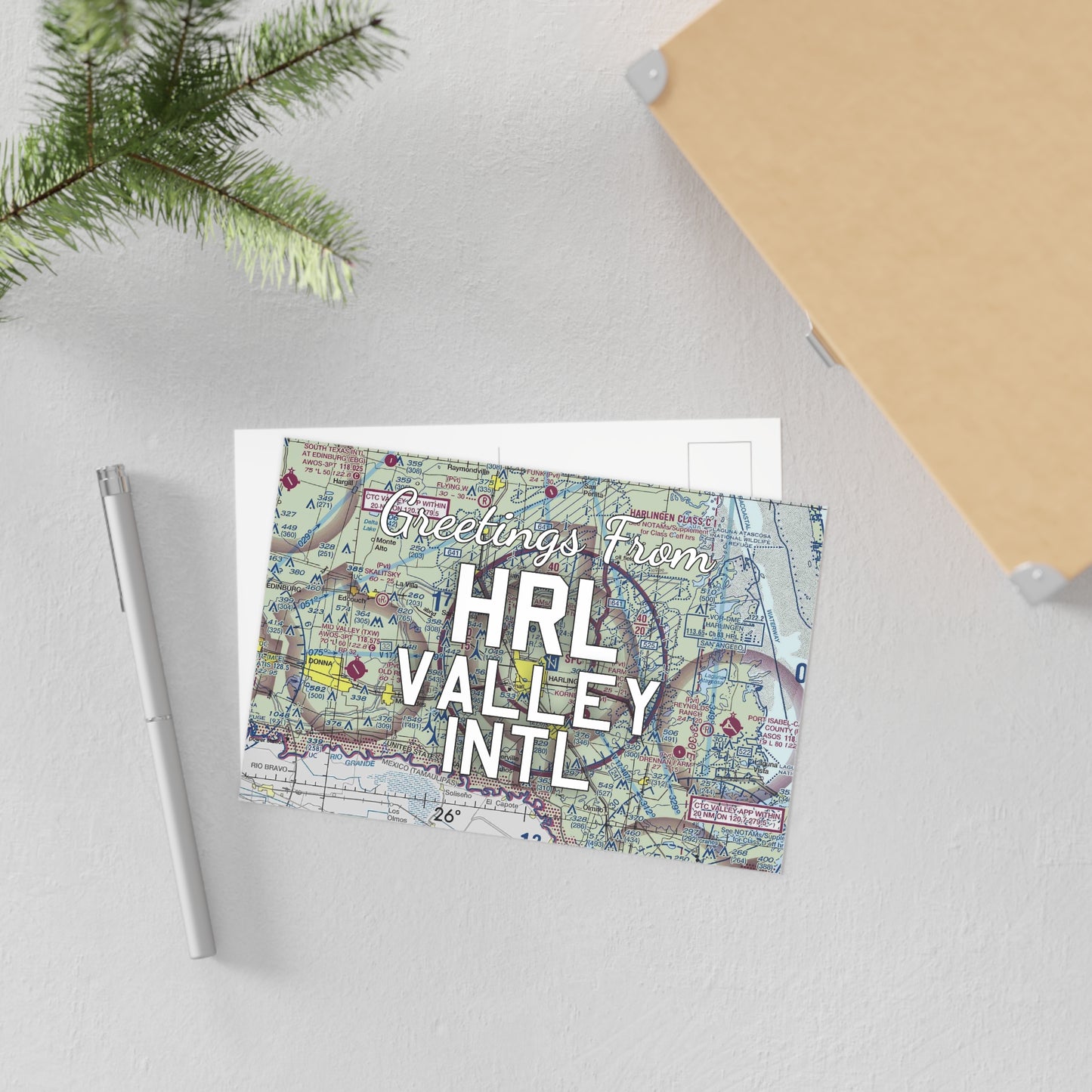 HRL Postcard | Valley International Airport Card
