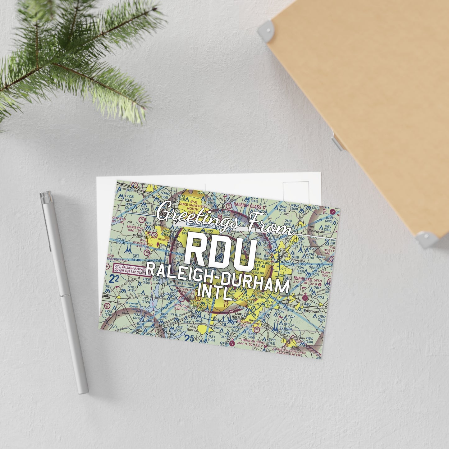 RDU Postcard | Raleigh-Durham International Airport Card
