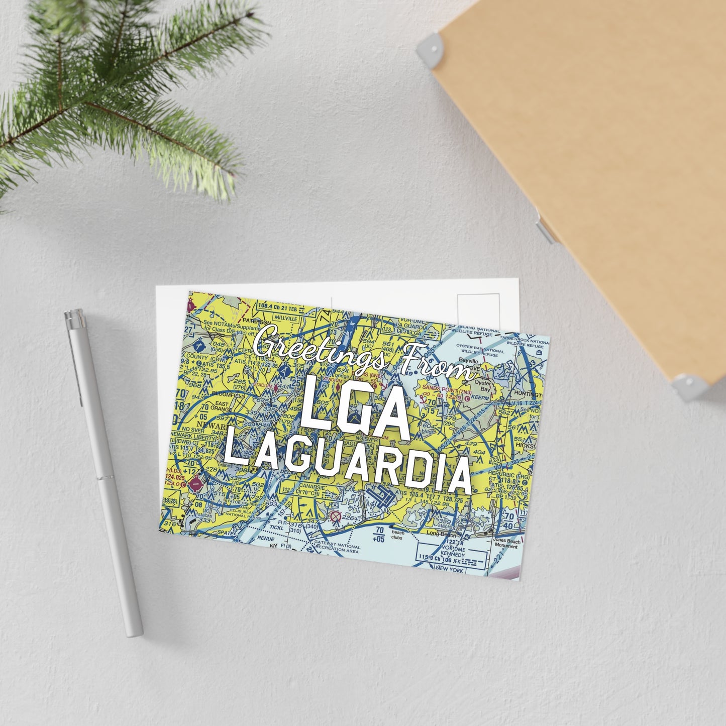 LGA Postcard | Laguardia Airport Card