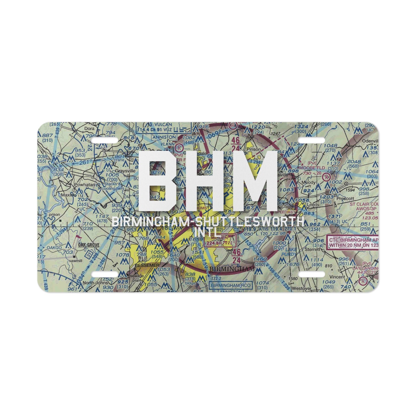 BHM Vanity Plate | Birmingham-Shuttlesworth International Airport Vanity Plate