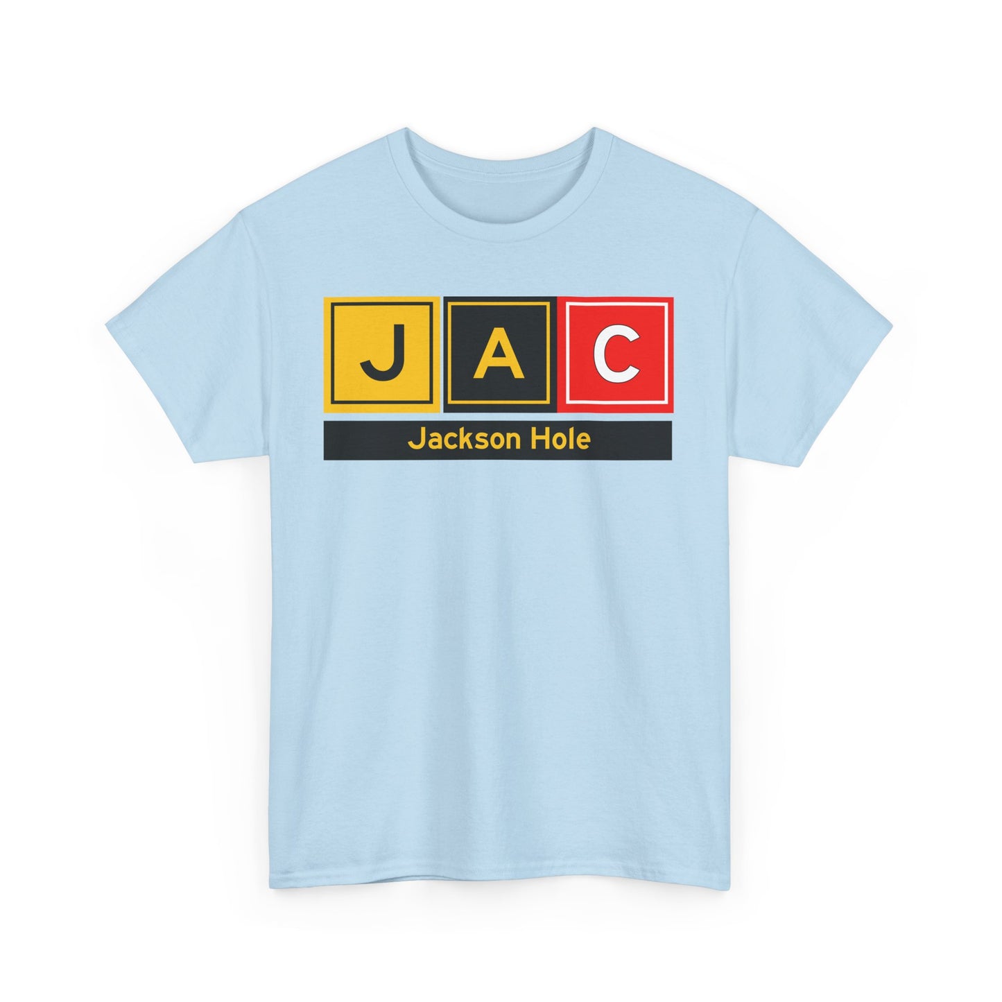 JAC Taxiway Tee w/ Airport Name | Jackson Hole Airport Tee
