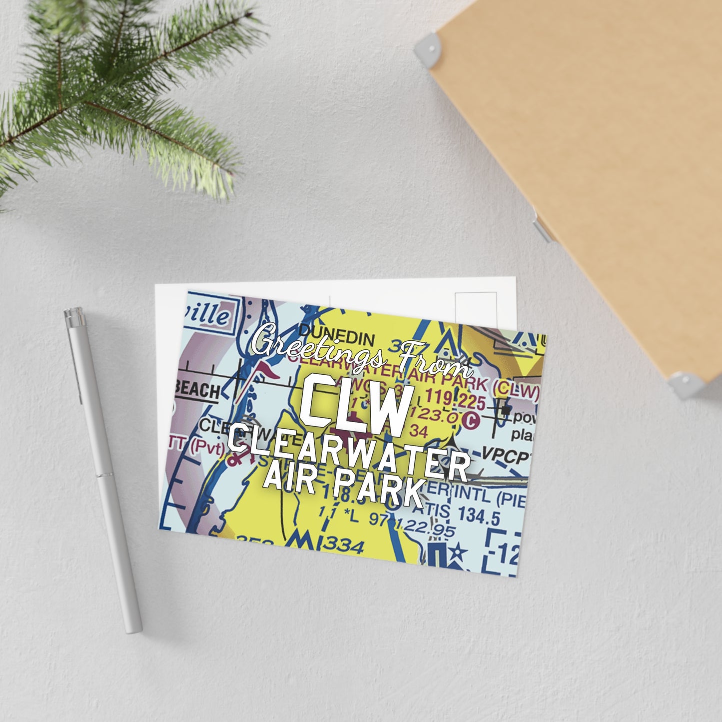 CLW Postcard | Clearwater Air Park Airport Card