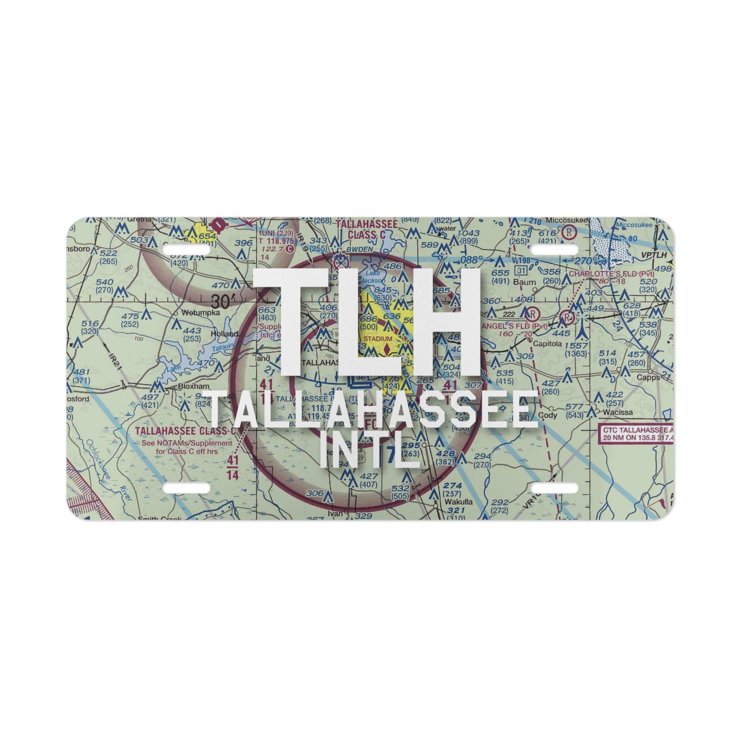 TLH Vanity Plate | Tallahassee International Airport Vanity Plate