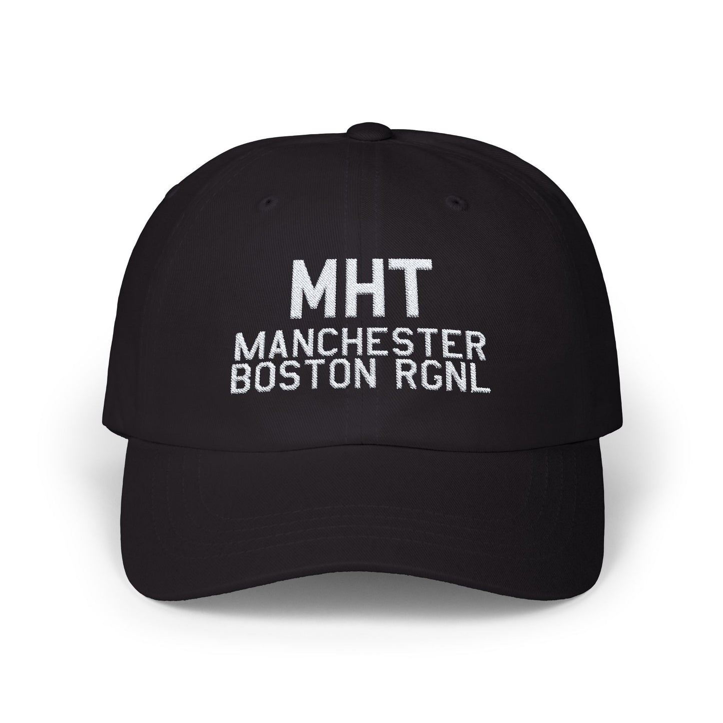 MHT Dad Cap | Manchester Boston Regional Airport Hat