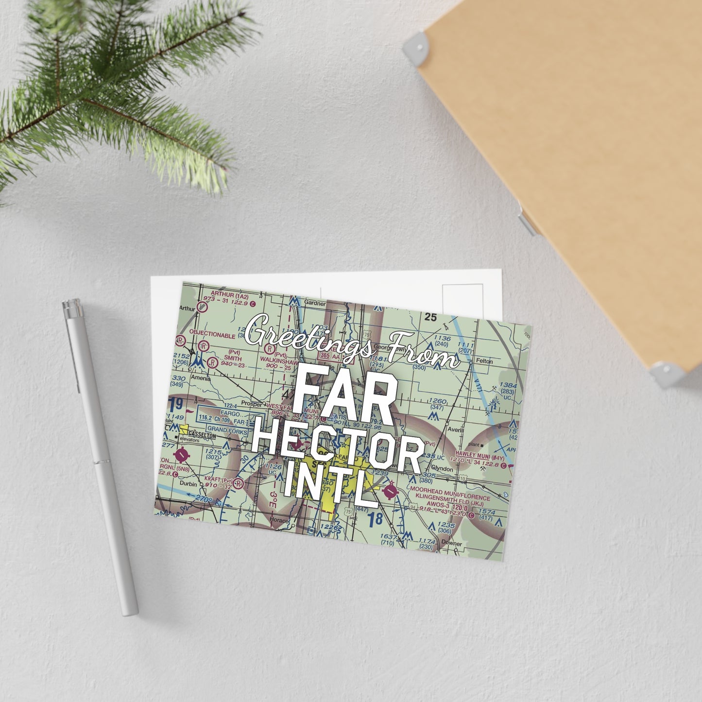 FAR Postcard | Hector International Airport Card