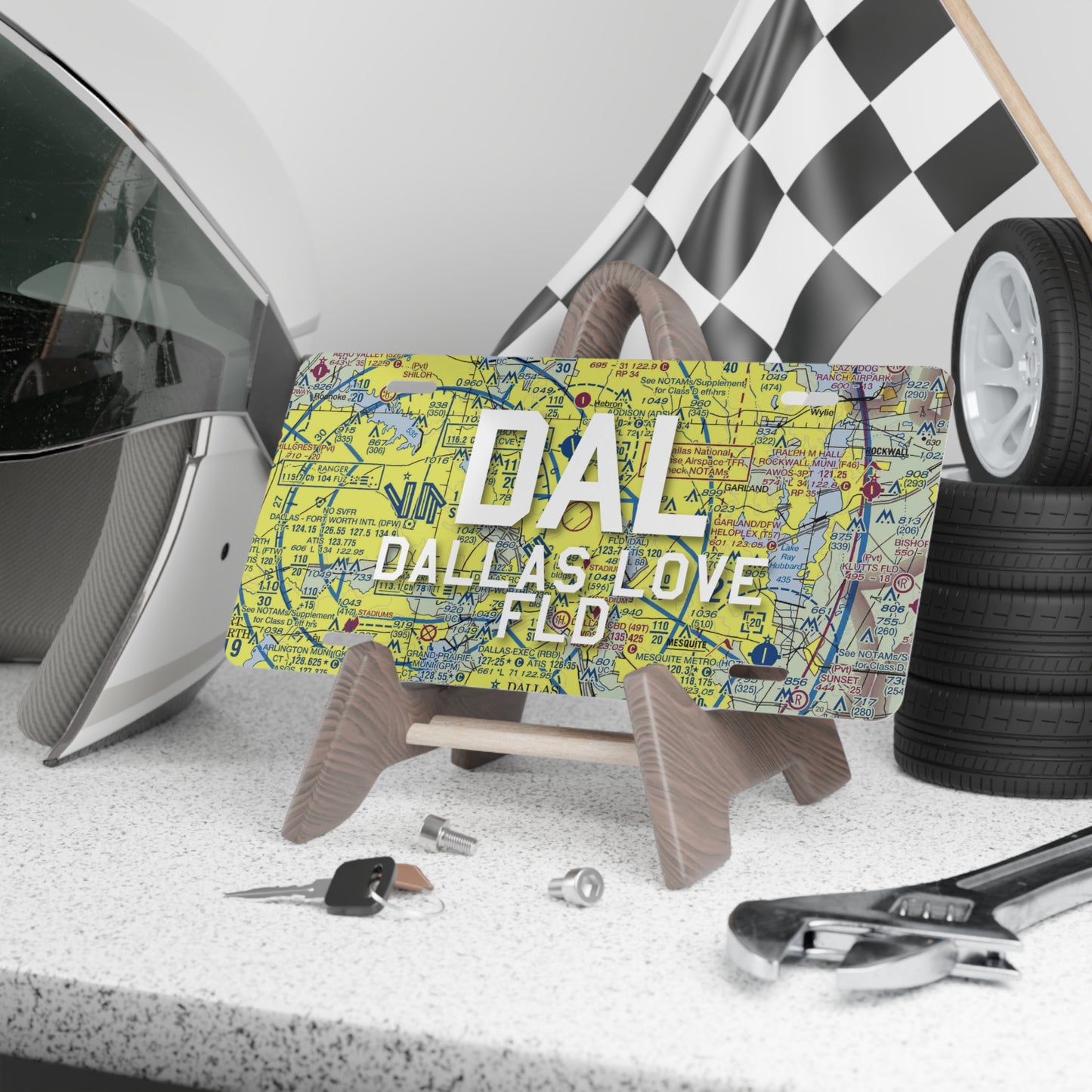 DAL Vanity Plate | Dallas Love Field Airport Vanity Plate