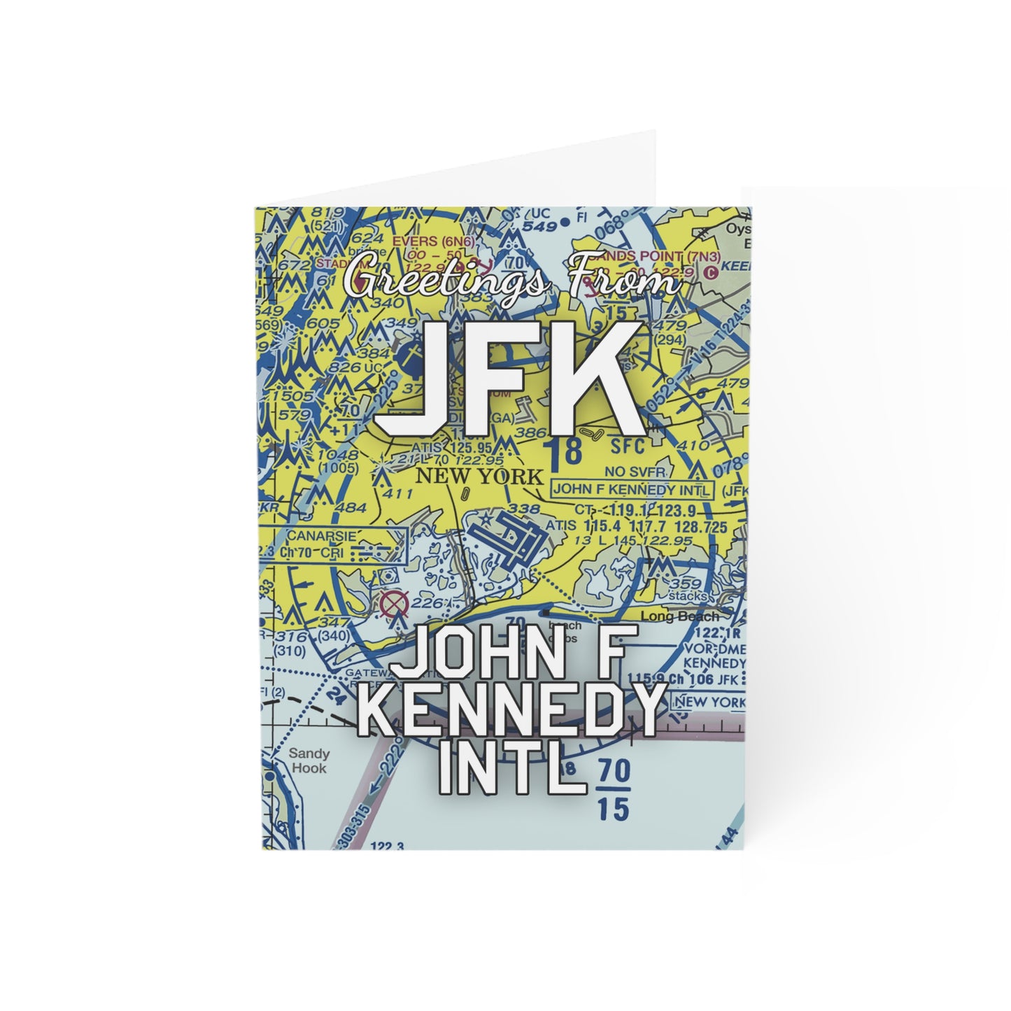 JFK Greeting Cards | John F Kennedy International Airport Cards