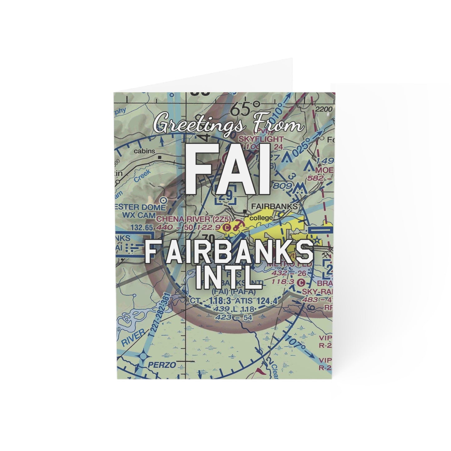 FAI Greeting Cards | Fairbanks International Airport Cards