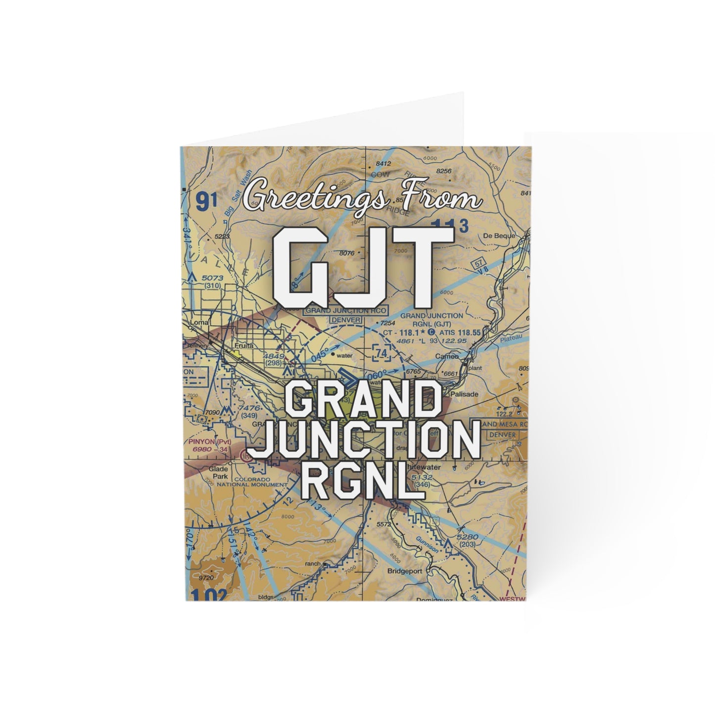 GJT Greeting Cards | Grand Junction Regional Airport Cards
