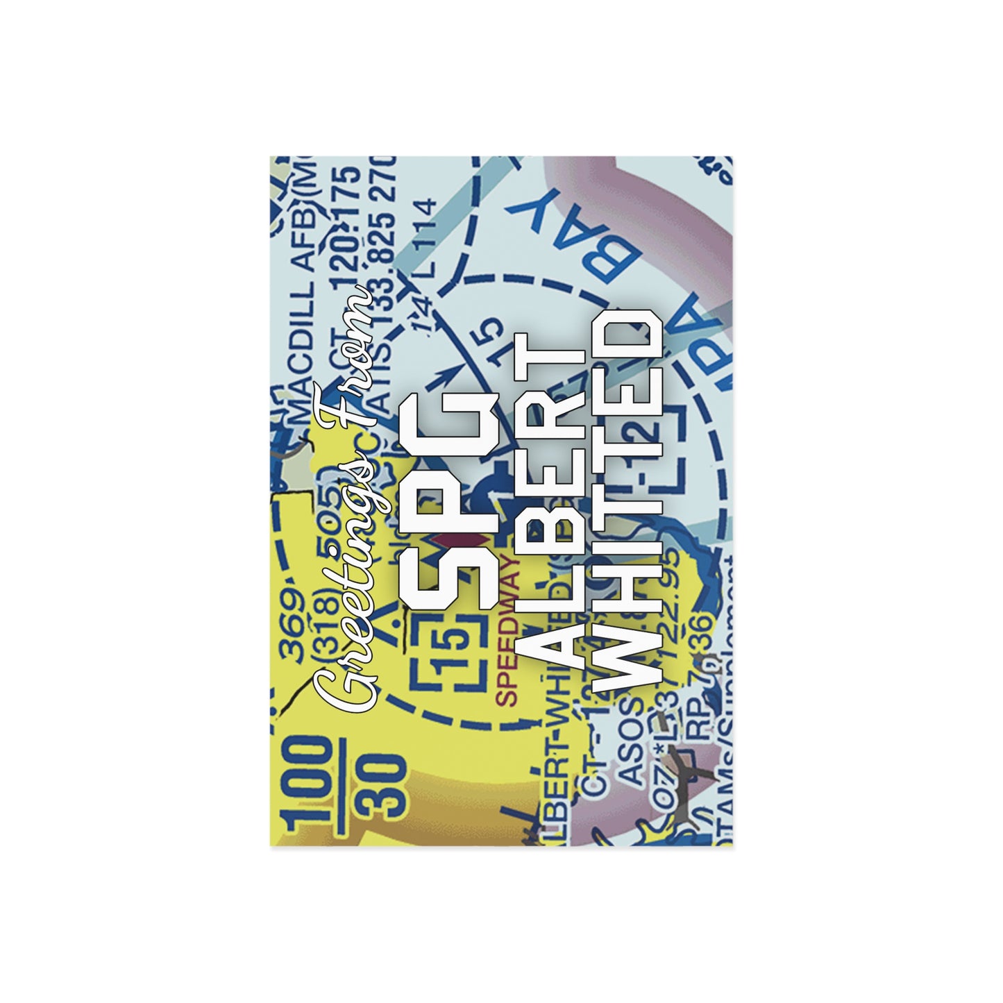 SPG Postcard | Albert Whitted Airport Card