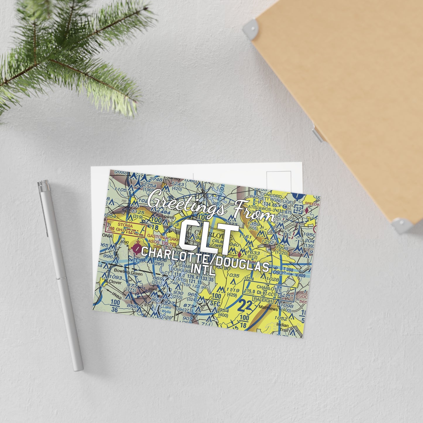 CLT Postcard | Charlotte/Douglas International Airport Card
