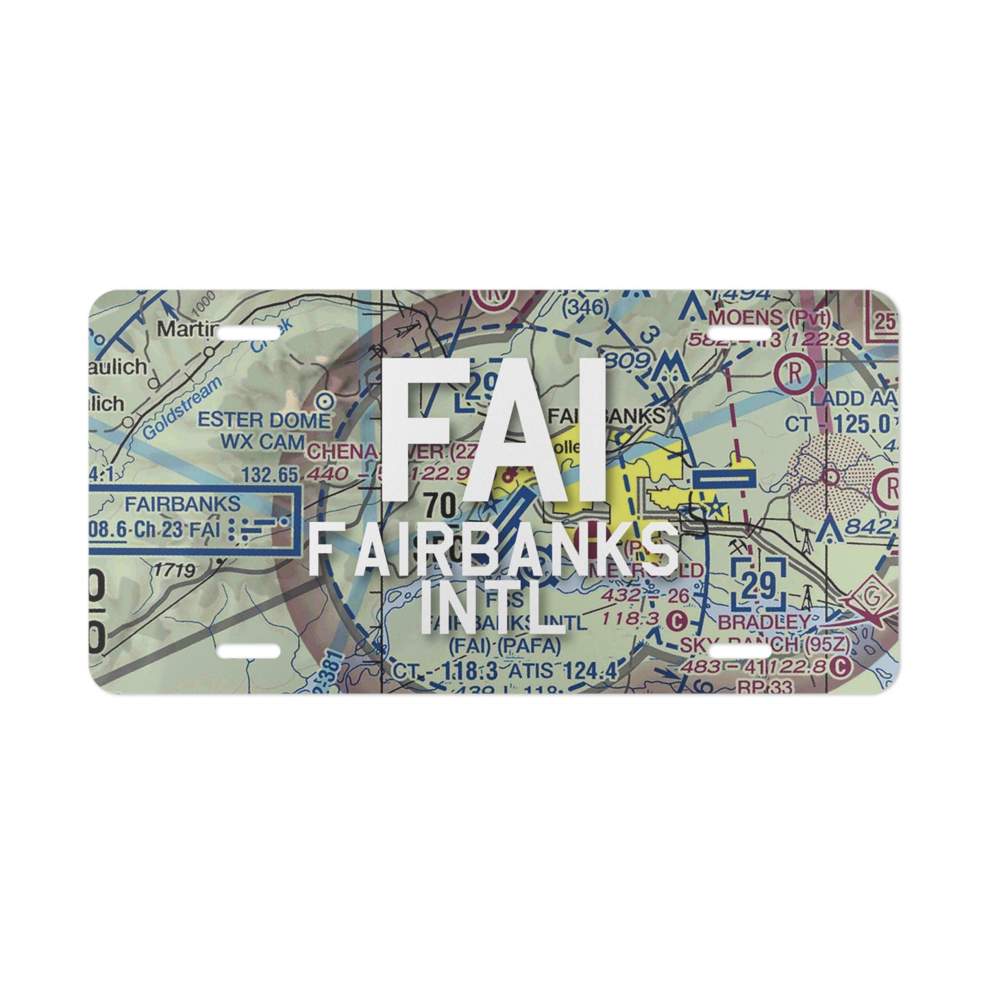 FAI Vanity Plate | Fairbanks International Airport Vanity Plate