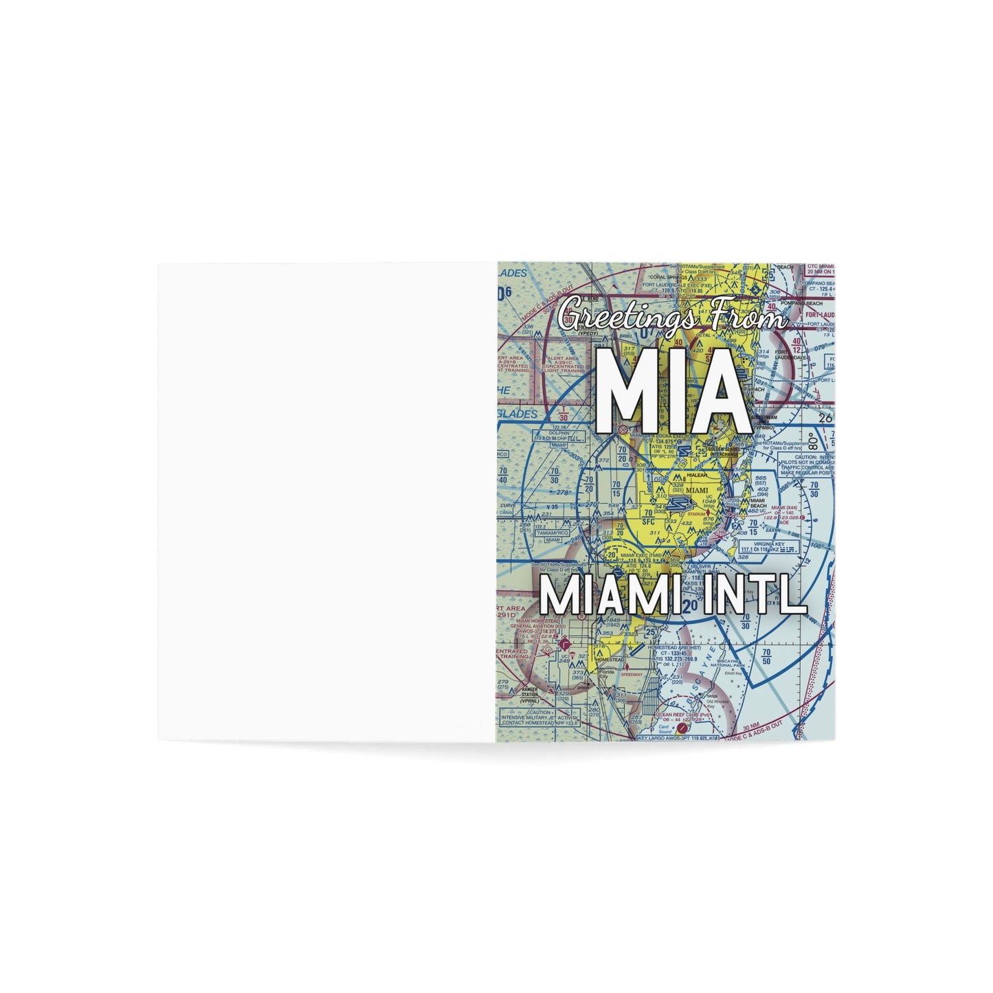 MIA Greeting Cards | Miami International Airport Cards