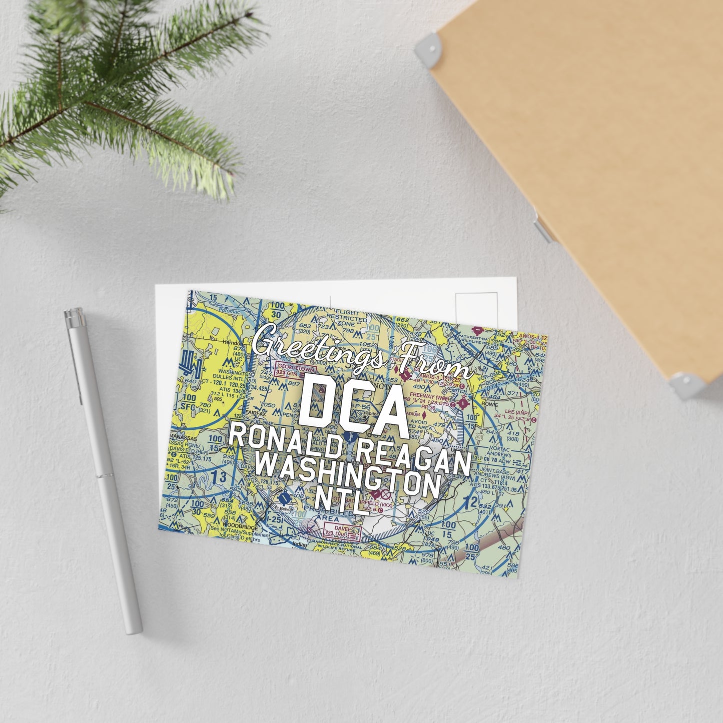 DCA Postcard | Ronald Reagan Washington National Airport Card