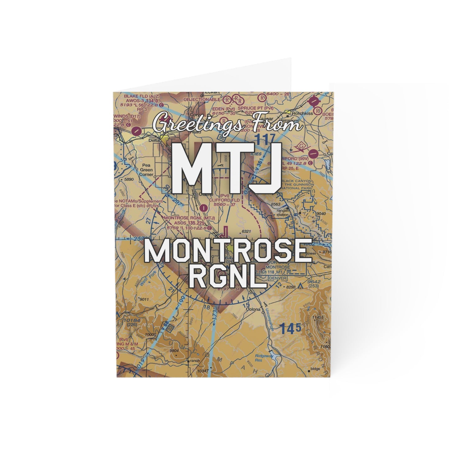 MTJ Greeting Cards | Montrose Regional Airport Cards
