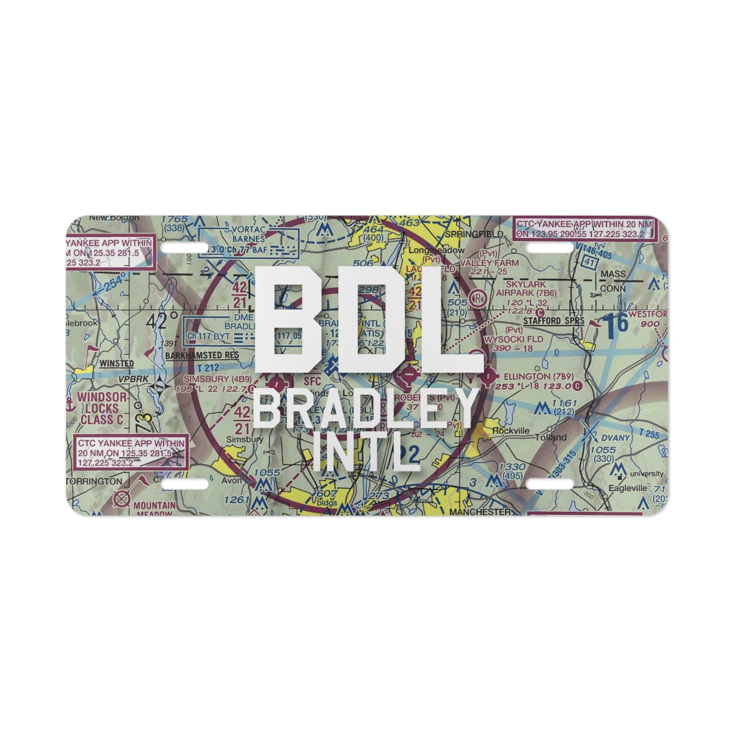 BDL Vanity Plate | Bradley International Airport Vanity Plate