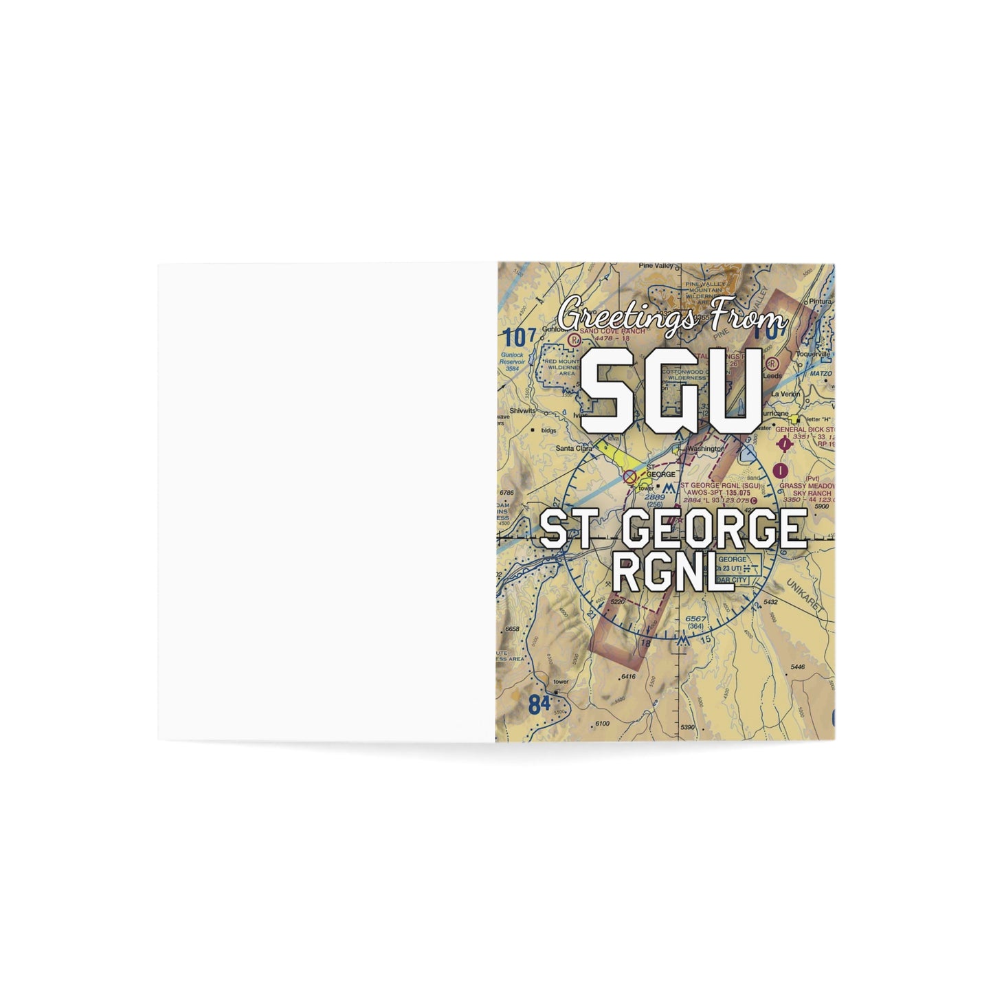 SGU Greeting Cards | St George Regional Airport Cards