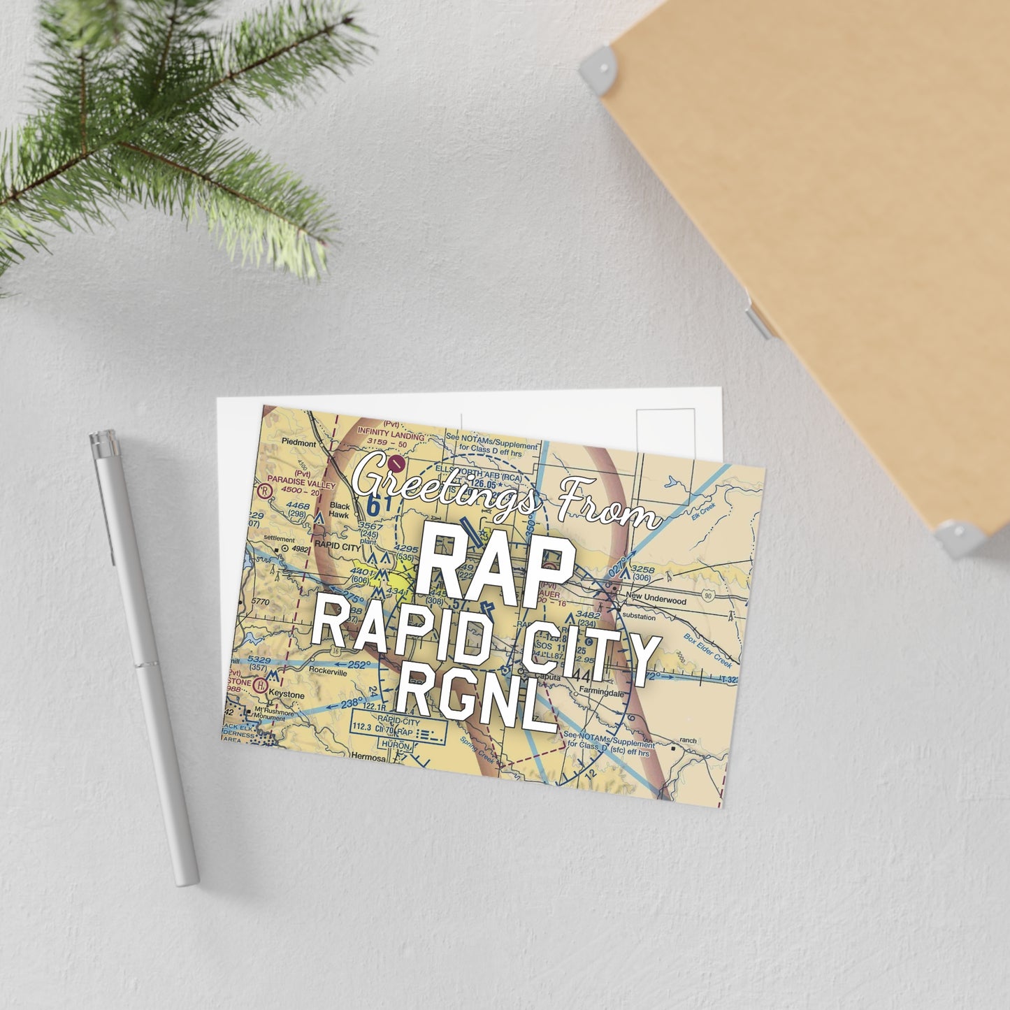 RAP Postcard | Rapid City Regional Airport Card