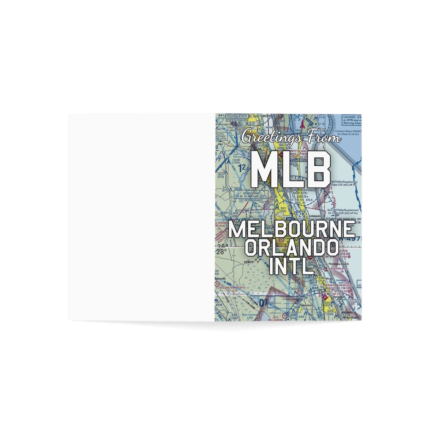 MLB Greeting Cards | Melbourne Orlando International Airport Cards
