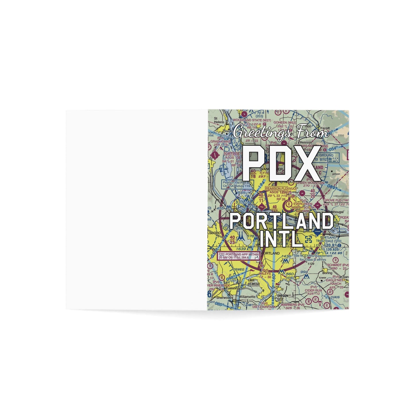 PDX Greeting Cards | Portland International Airport Cards