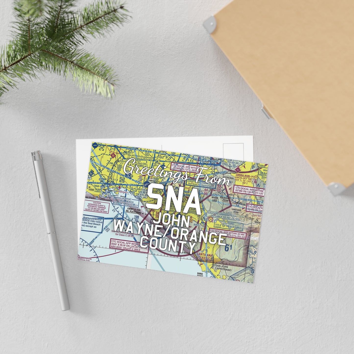 SNA Postcard | John Wayne/Orange County Airport Card