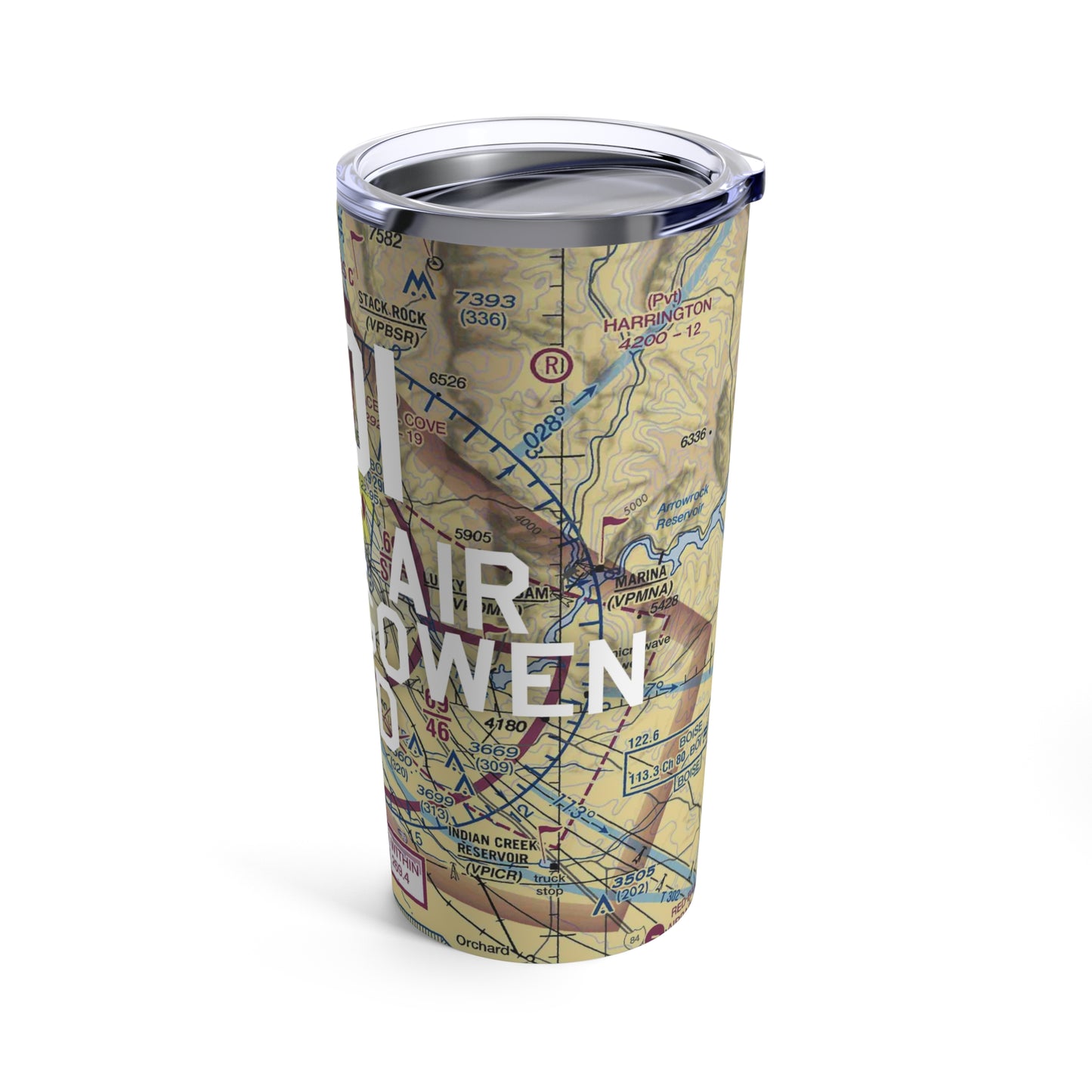BOI Tumbler | Boise Air Trml/Gowen Field Airport Tumbler