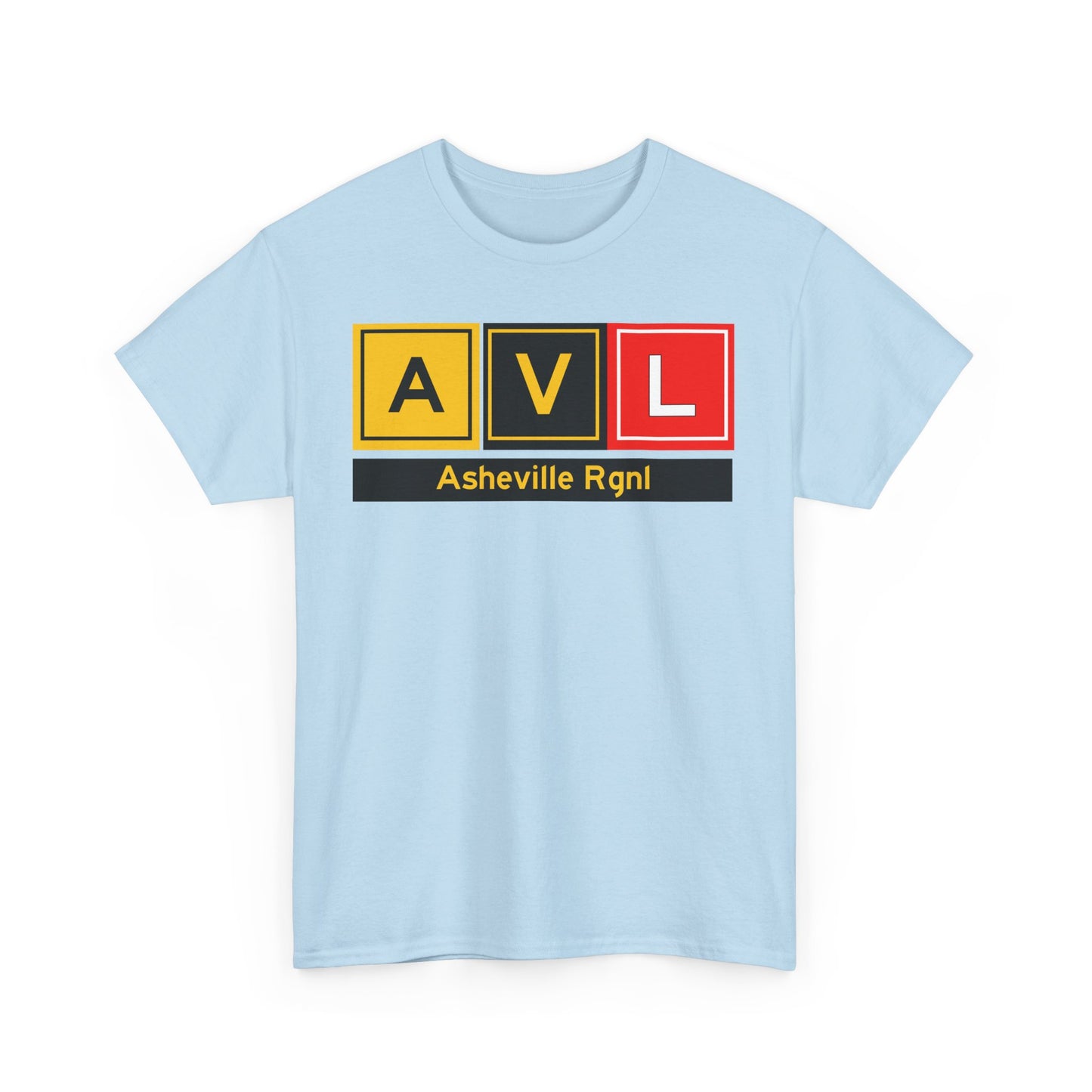 AVL Taxiway Tee w/ Airport Name | Asheville Regional Airport Tee
