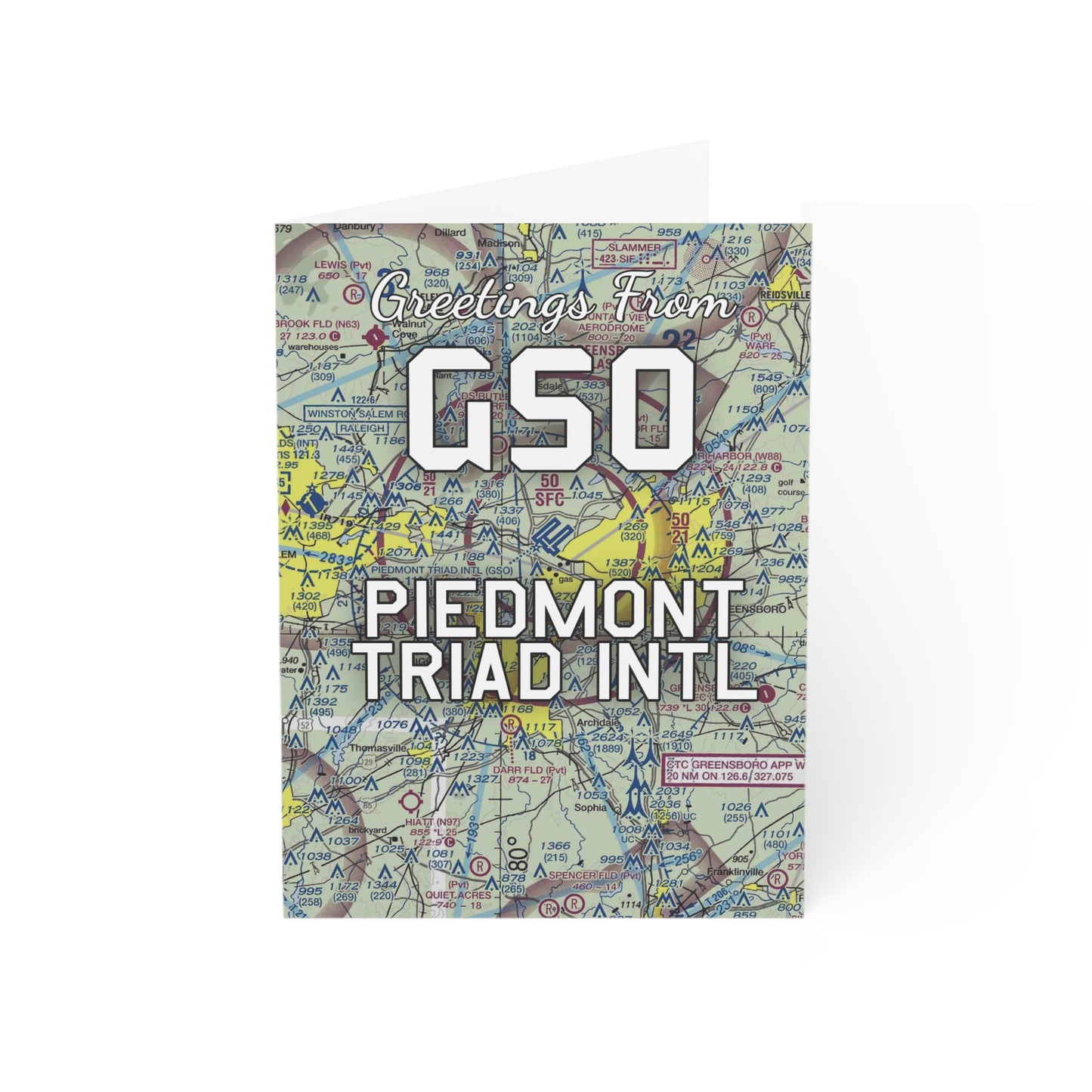 GSO Greeting Cards | Piedmont Triad International Airport Cards