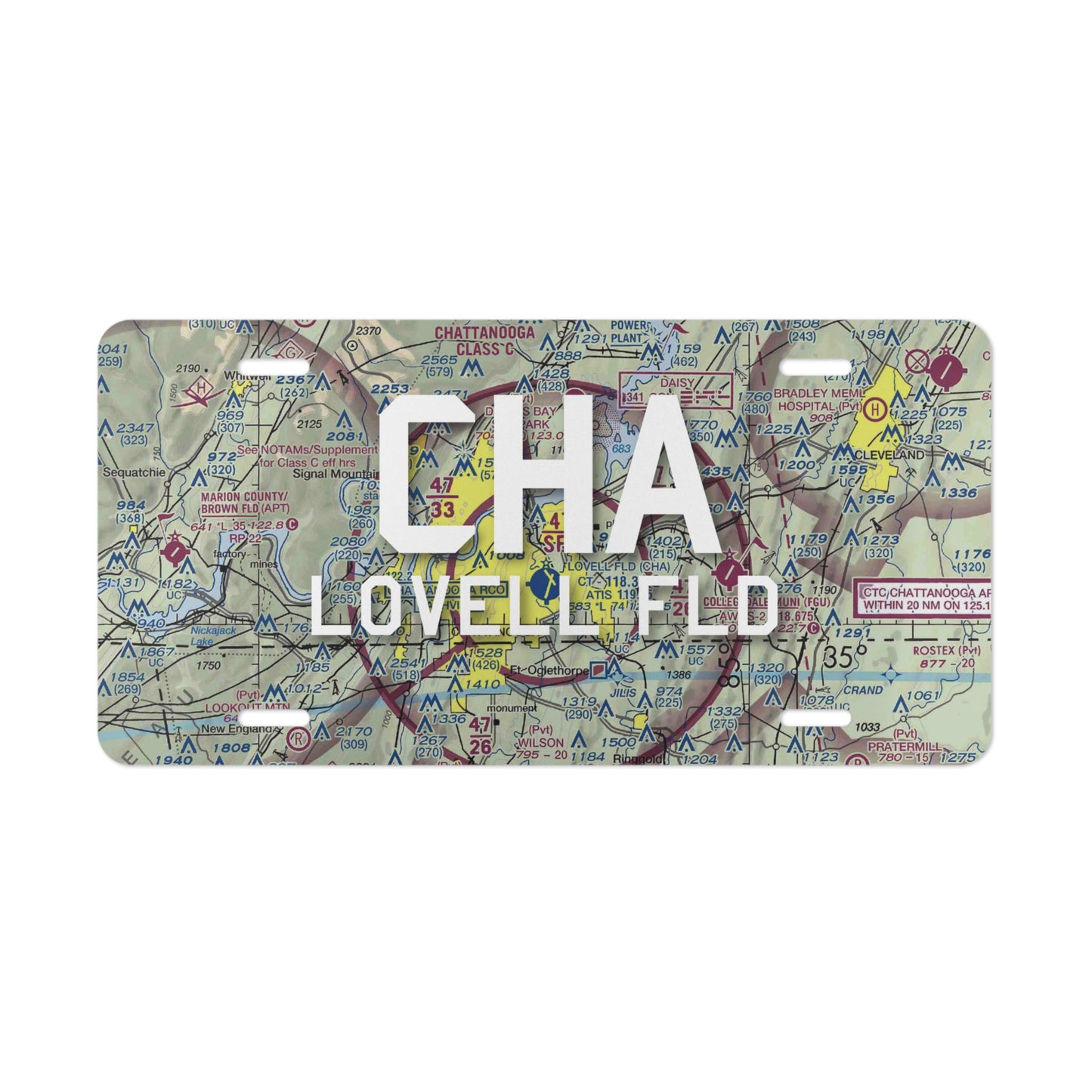 CHA Vanity Plate | Lovell Field Airport Vanity Plate