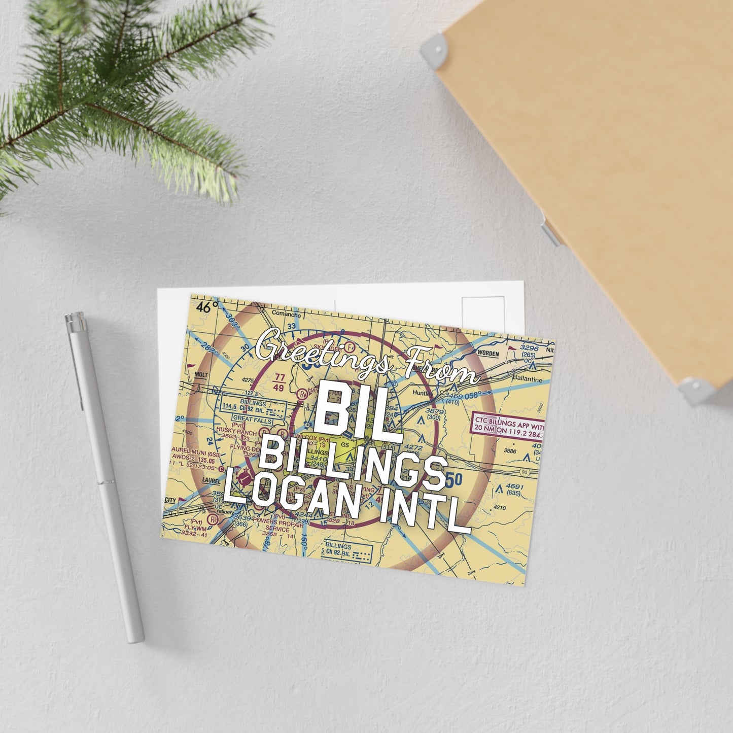 BIL Postcard | Billings Logan International Airport Card