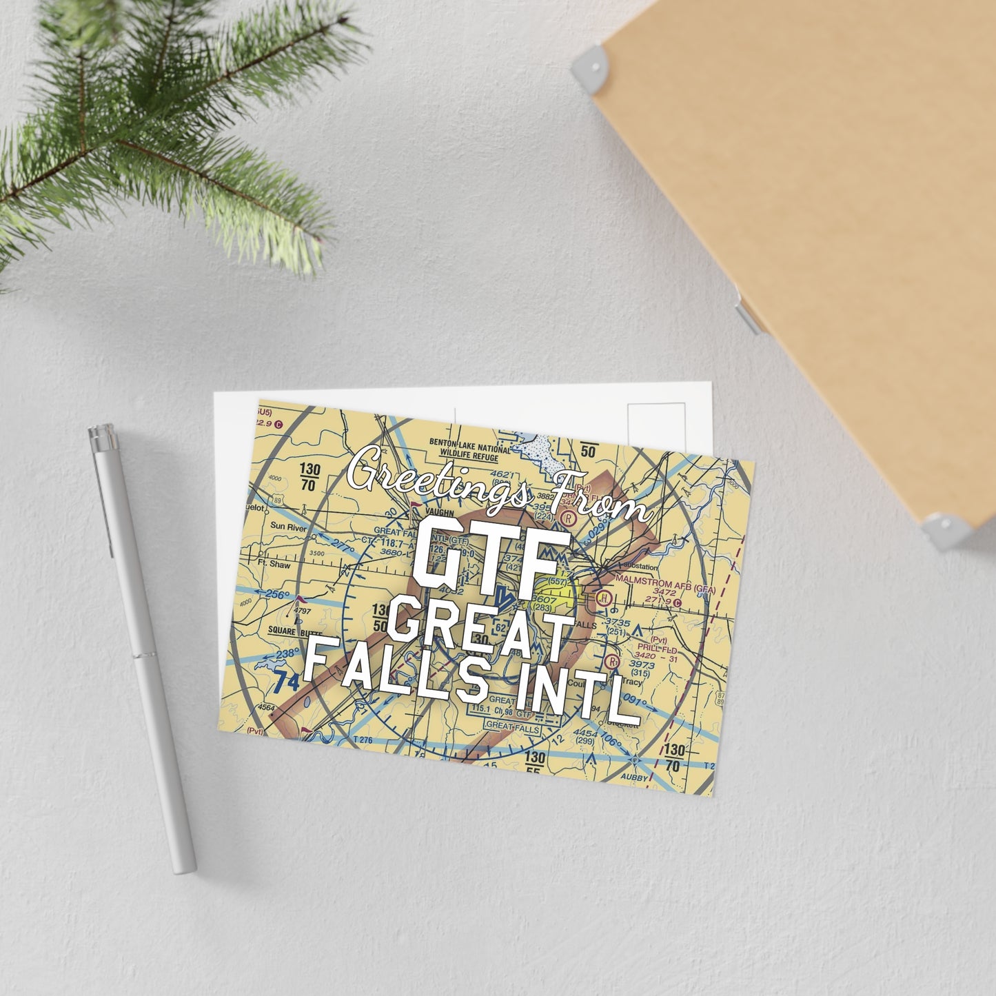 GTF Postcard | Great Falls International Airport Card