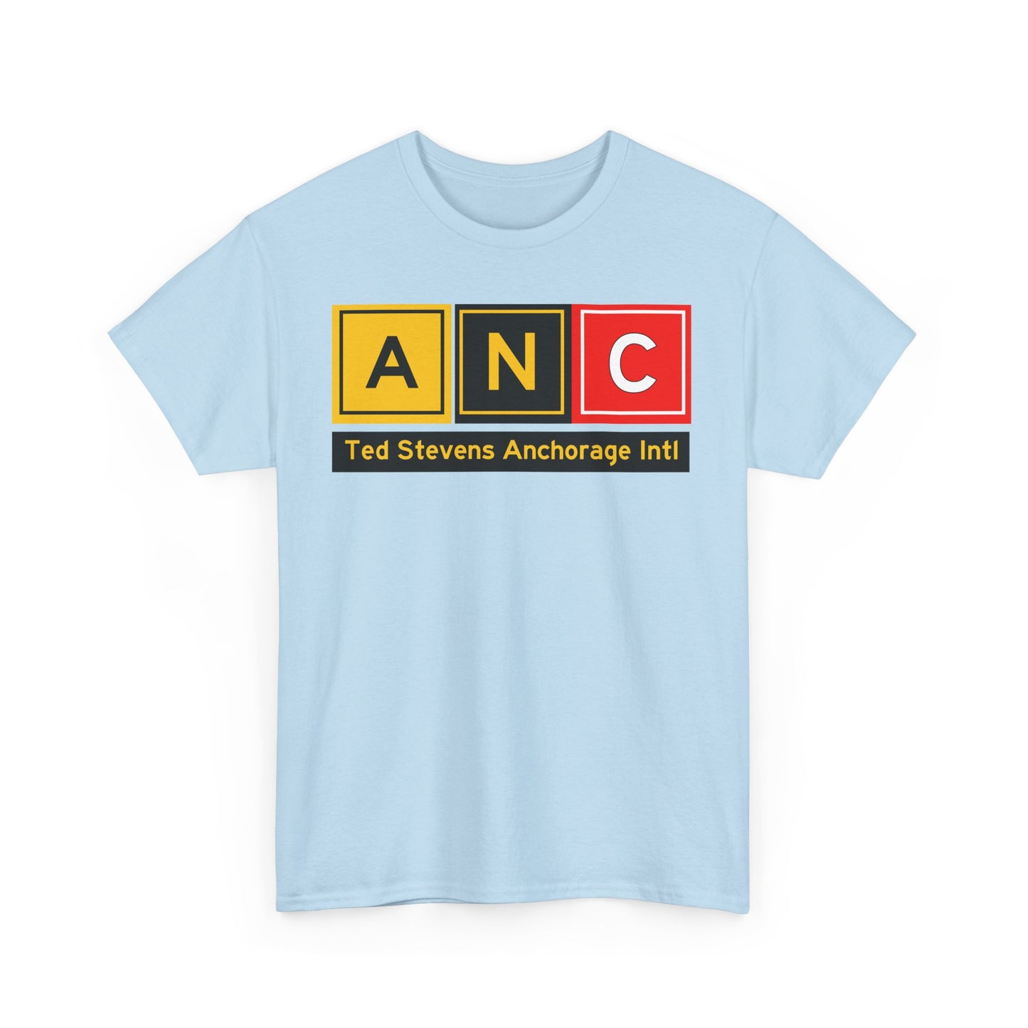 ANC Taxiway Tee w/ Airport Name | Ted Stevens Anchorage International Airport Tee