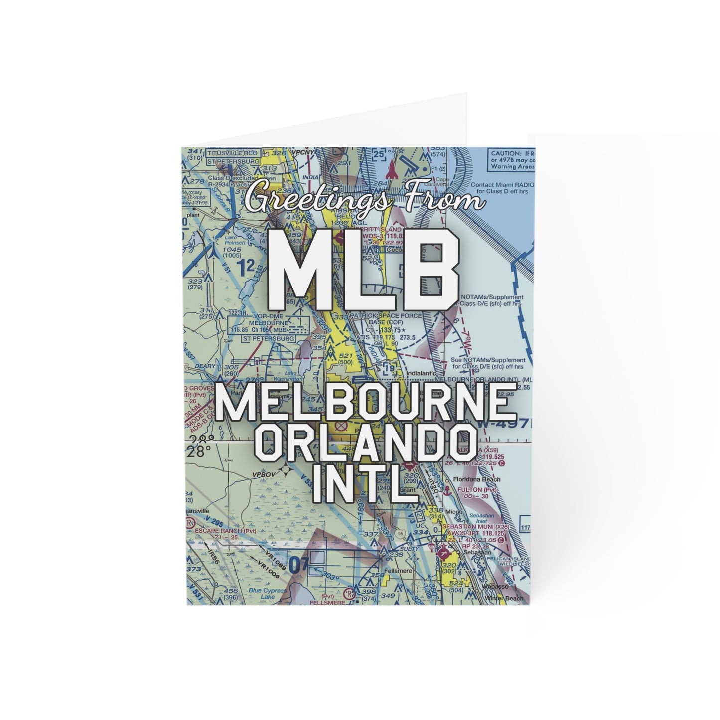 MLB Greeting Cards | Melbourne Orlando International Airport Cards